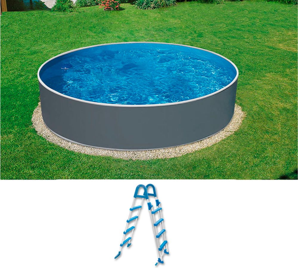 Mountfield Rundpool "Azuro", (Set, 3 tlg.), ØxH: 460x120 cm