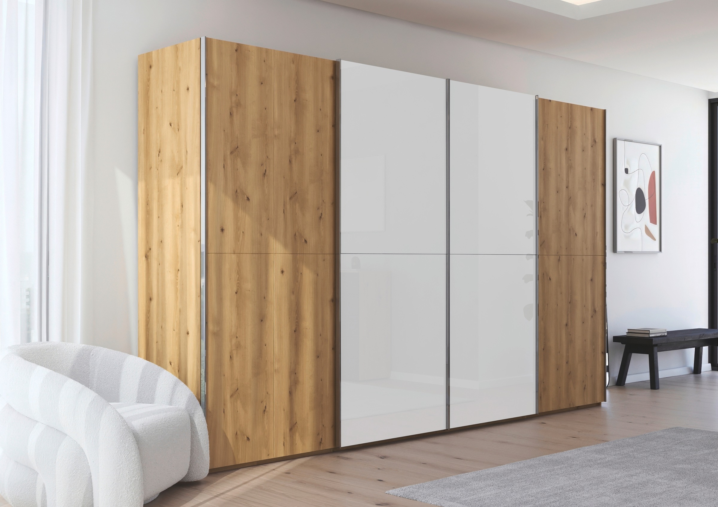 rauch Schwebetürenschrank "Kleiderschrank Schrank Garderobe Schlafzimmersch günstig online kaufen