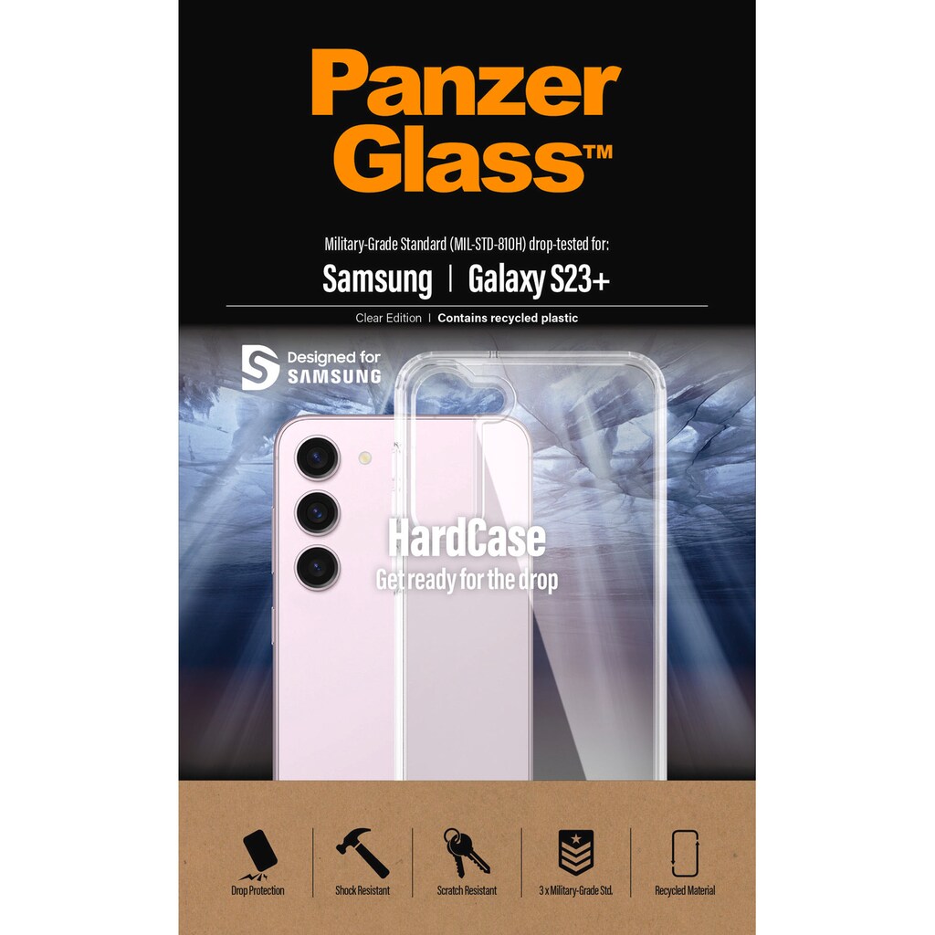 PanzerGlass Backcover »Hardcase - - Samsung Galaxy S23 Plus AB«