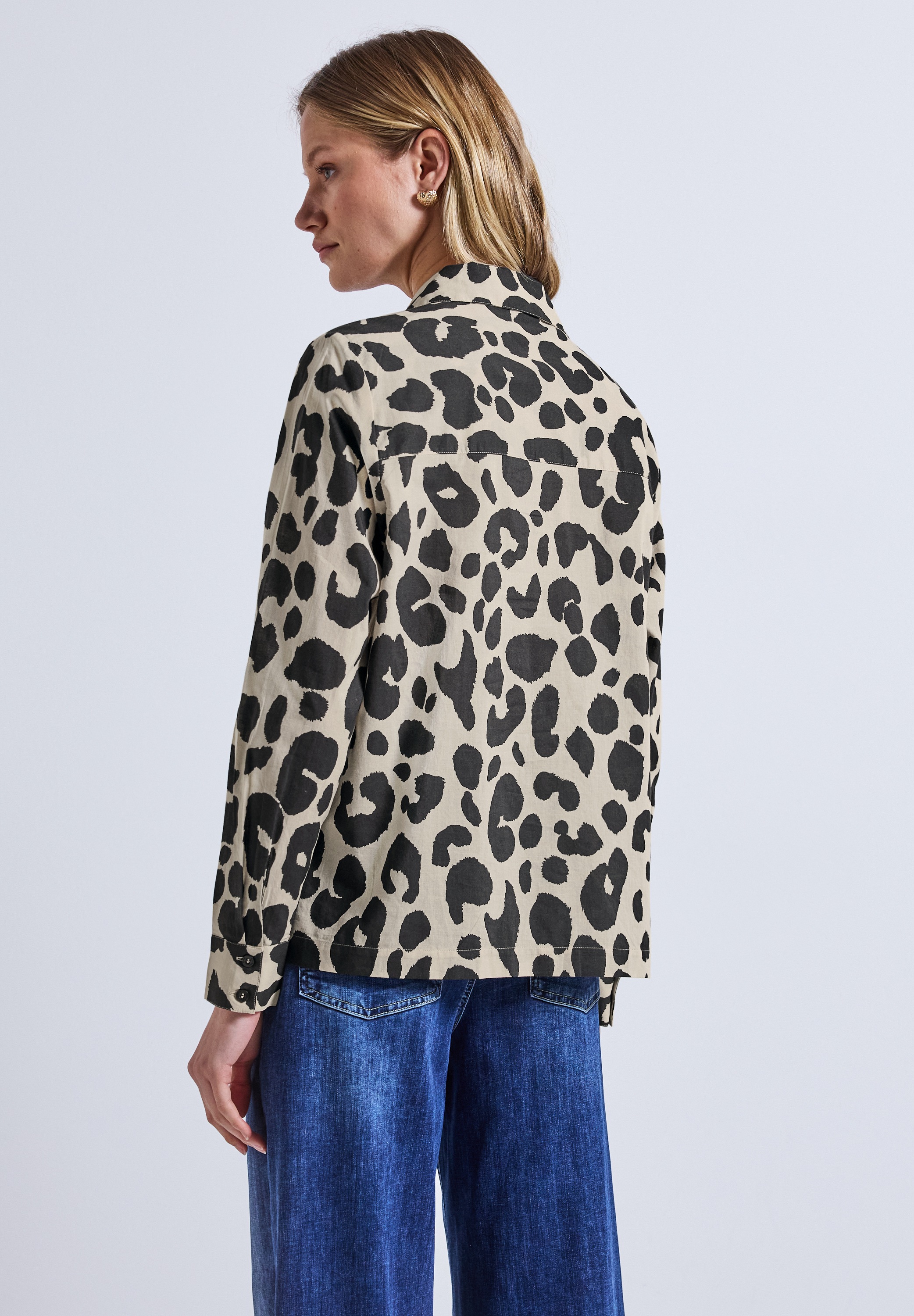 STREET ONE Hemdbluse, aus reiner Baumwolle günstig online kaufen