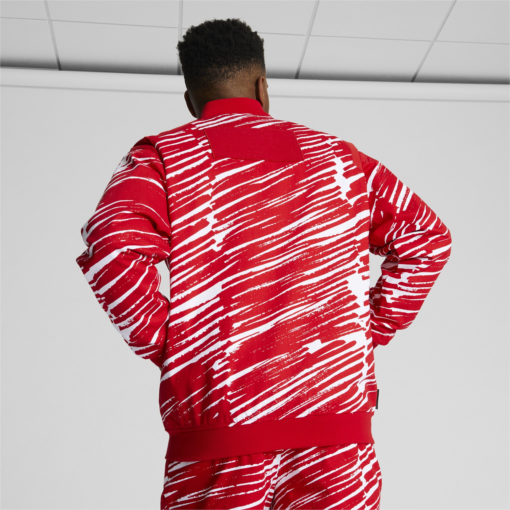 PUMA Trainingsjacke »Scuderia Ferrari x Joshua Vides Race Jacke Herren«