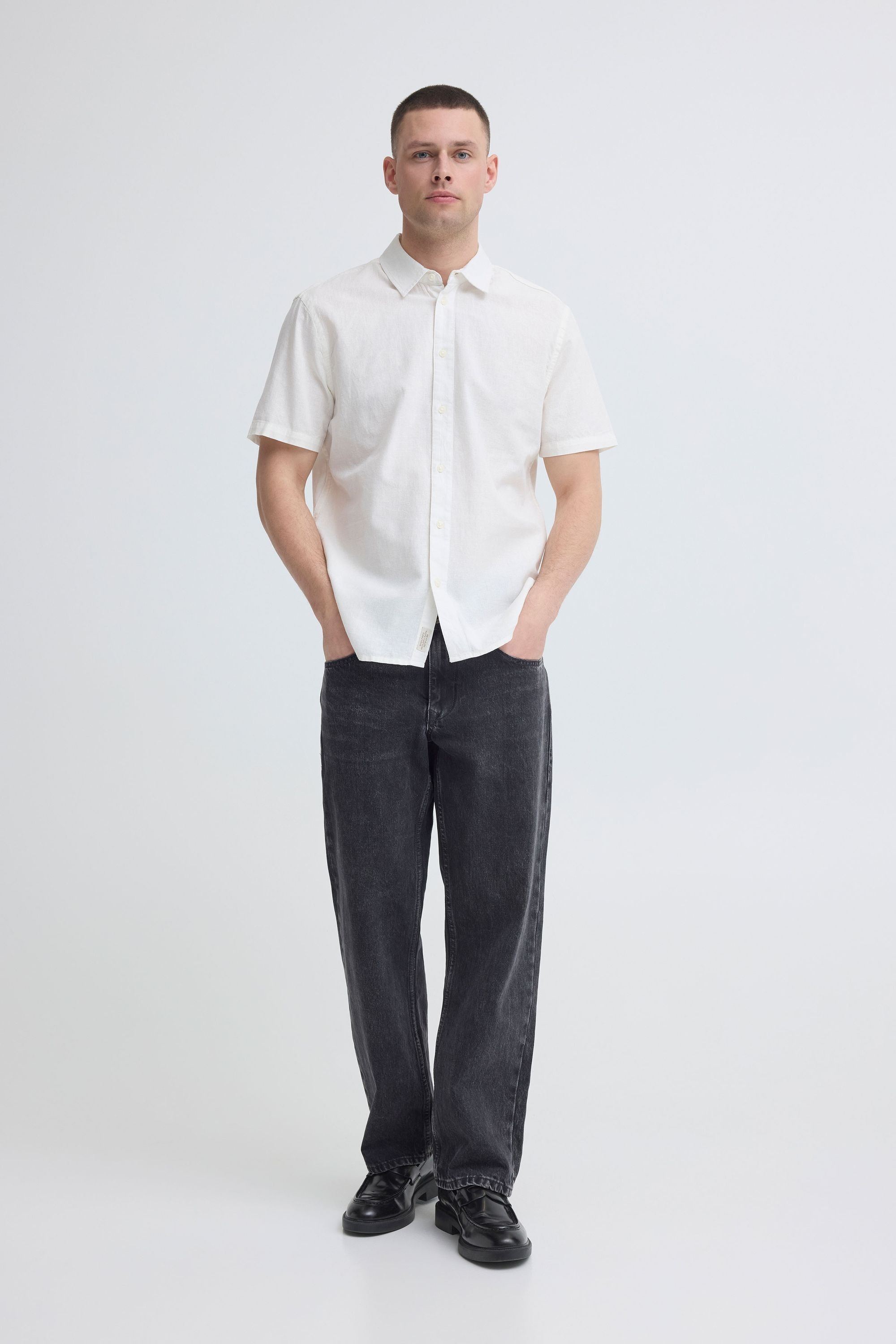 Blend Leinenhemd »Leinenhemd BHAban Slub Linen Mix«