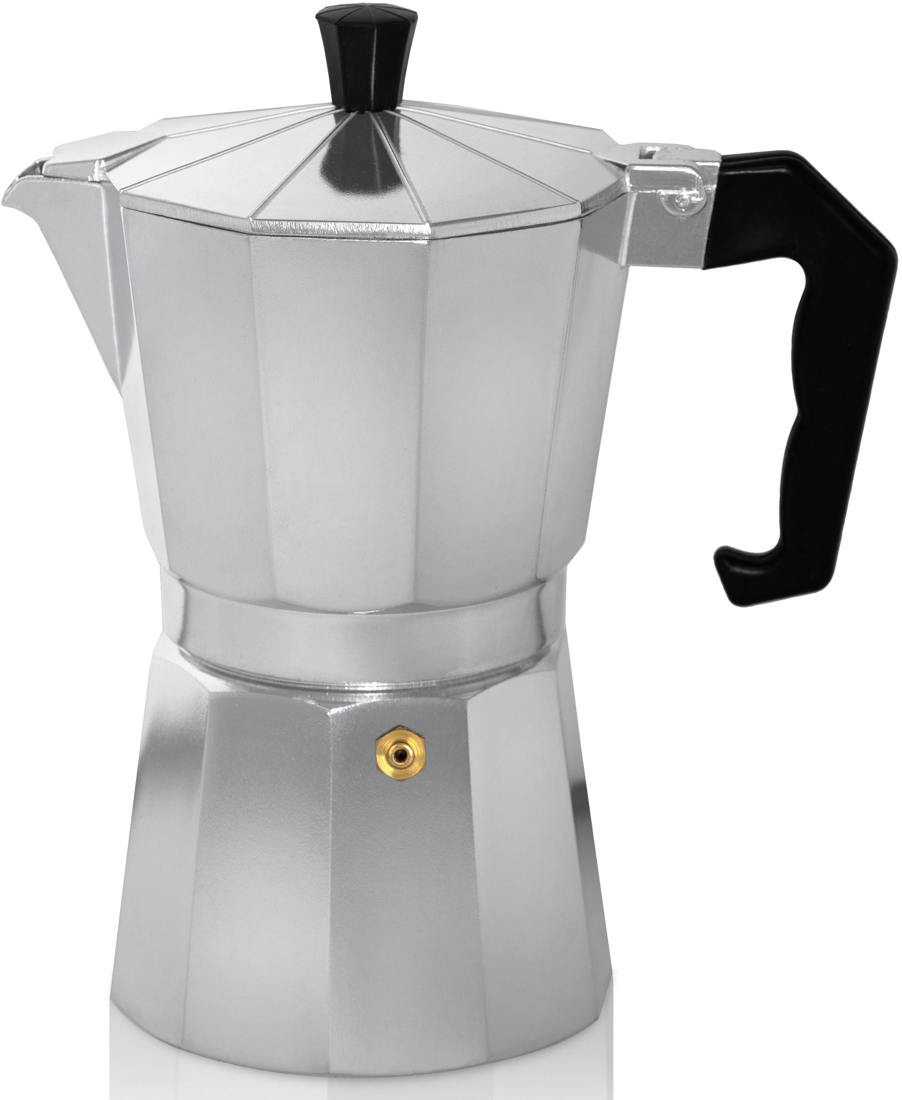 Espressokocher »Italiano«, 0,2 l Kaffeekanne, traditionell italienisch, aus Aluminium,...