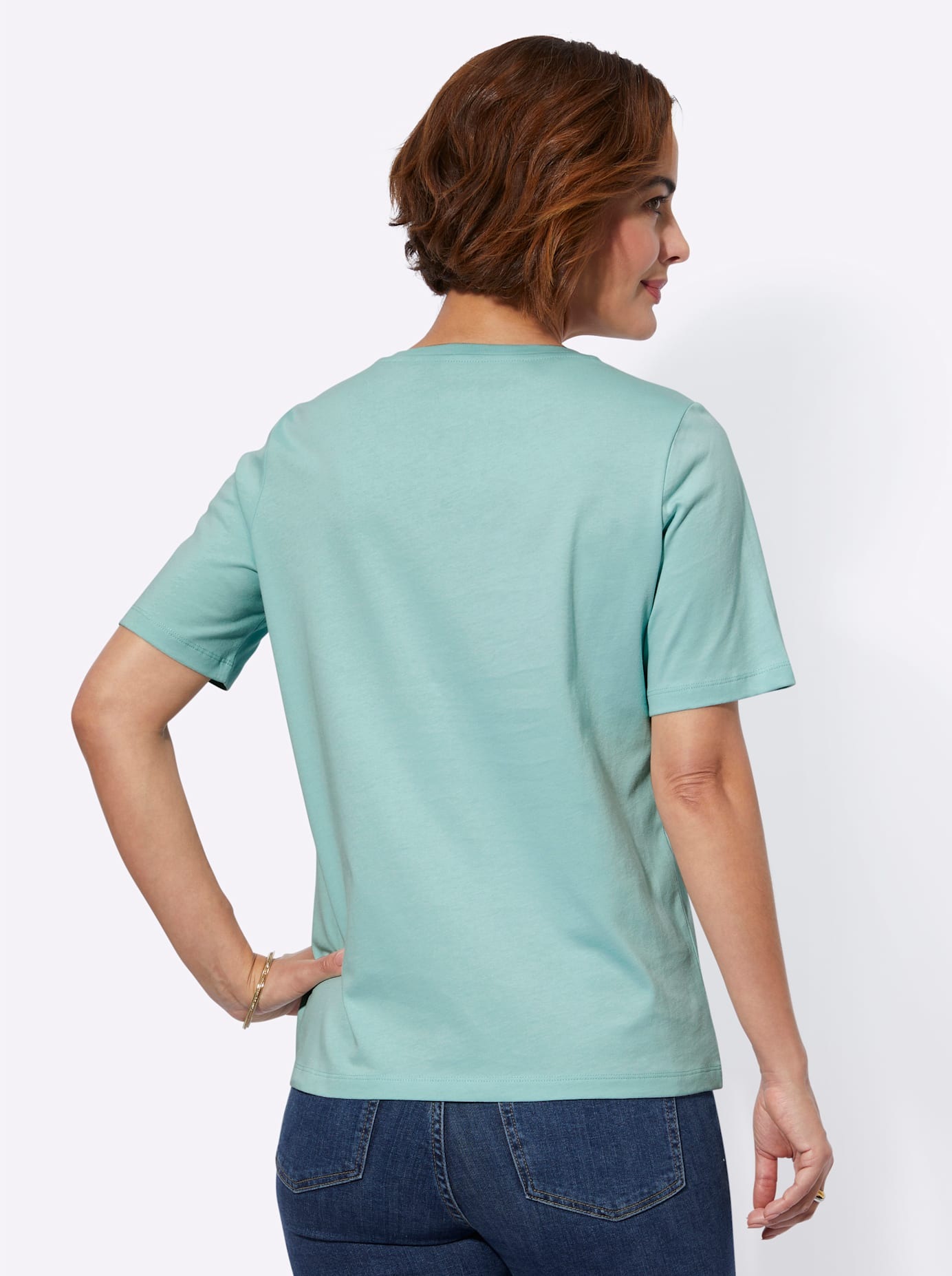 Classic Basics Kurzarmshirt "Shirt" 1 Stk. tlg. günstig online kaufen