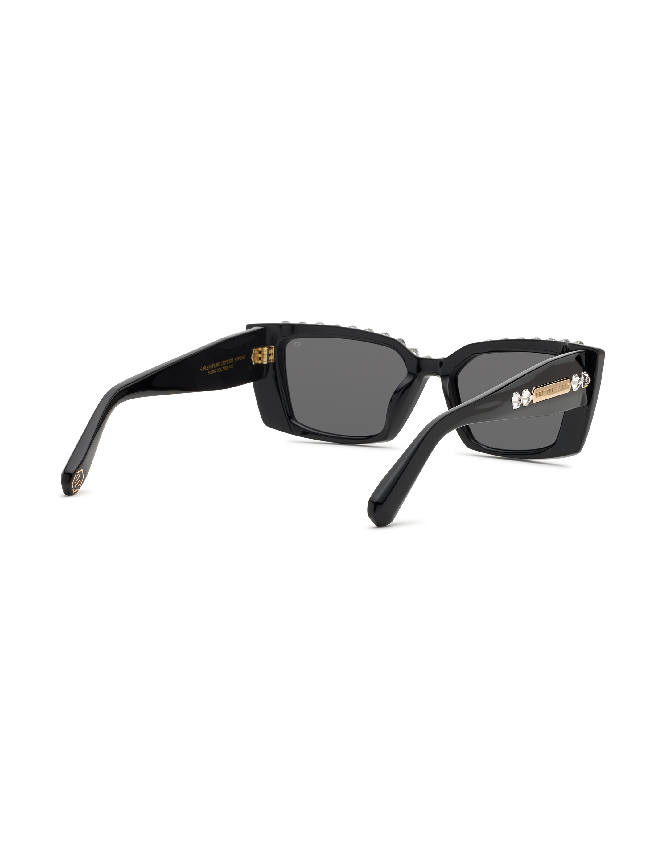 PHILIPP PLEIN Plein Pure Crystal Sonnenbrille Schwarz 2