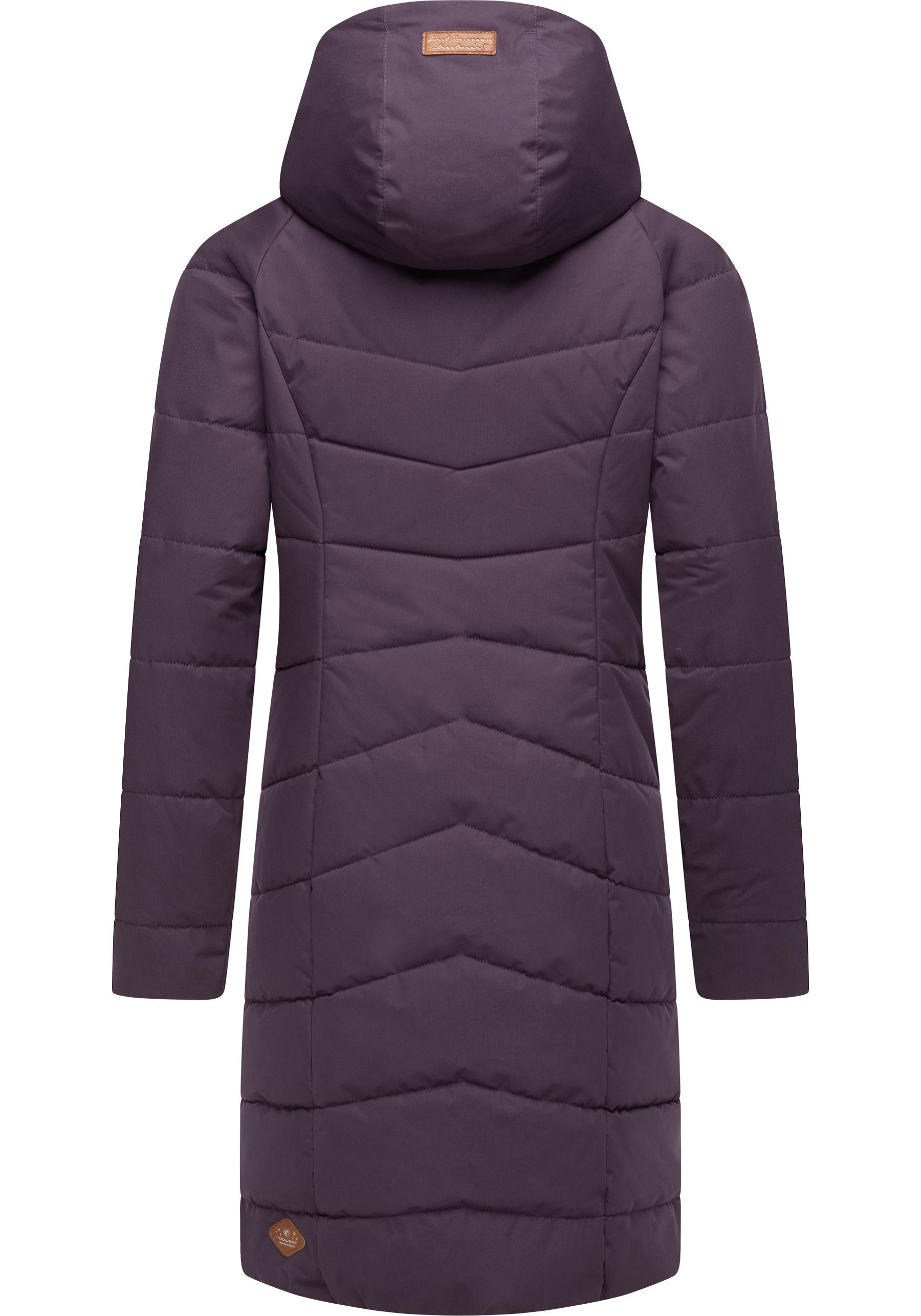 Ragwear Steppmantel »Dizzie Coat«, Wasserdichter Winterparka mit gefütterter Kapuze