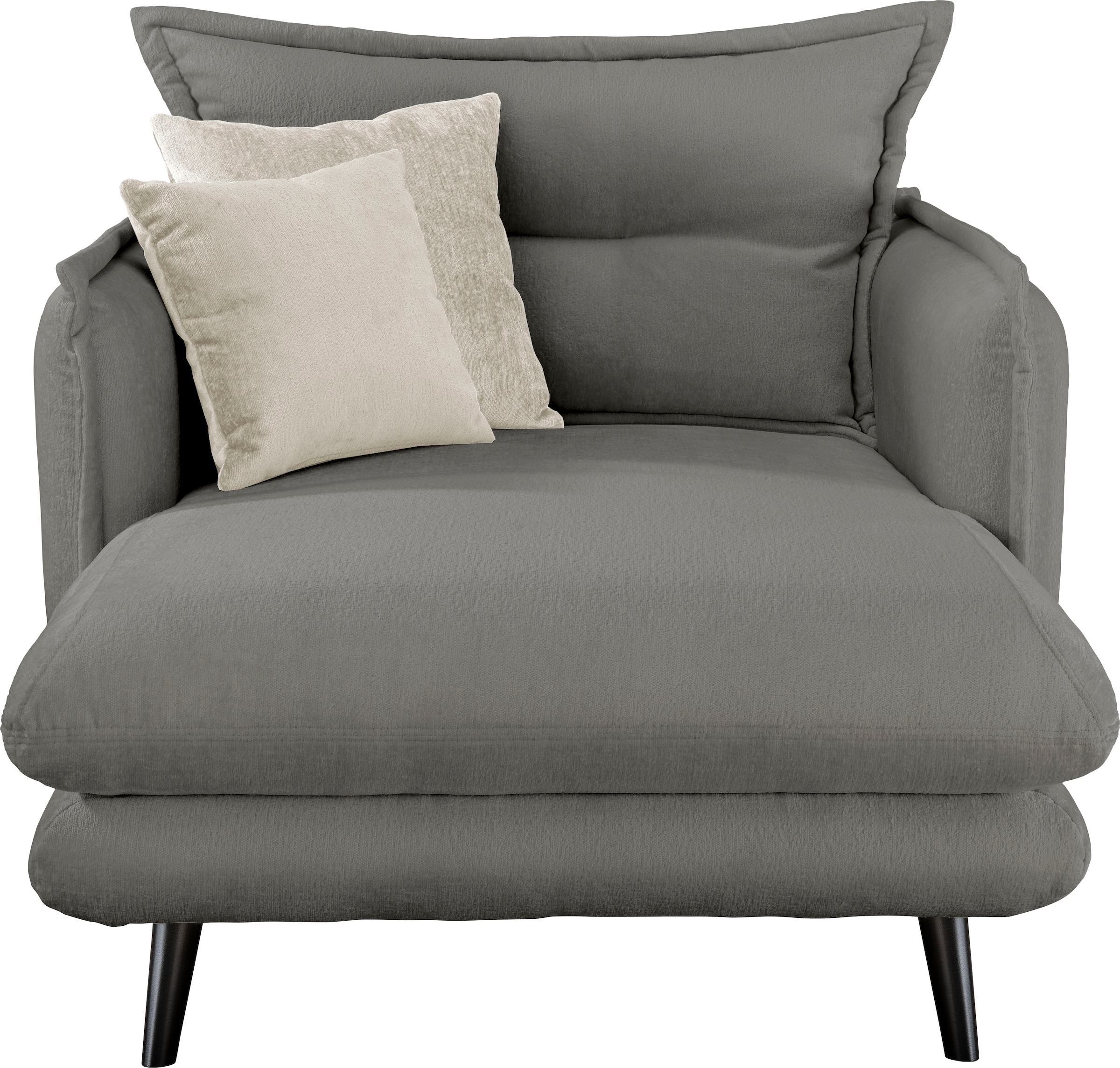 Stk. BAUR bequemen moderner »Lazio«, Polsterung, Zierkissen | Loveseat mit einer 2 INOSIGN Sessel