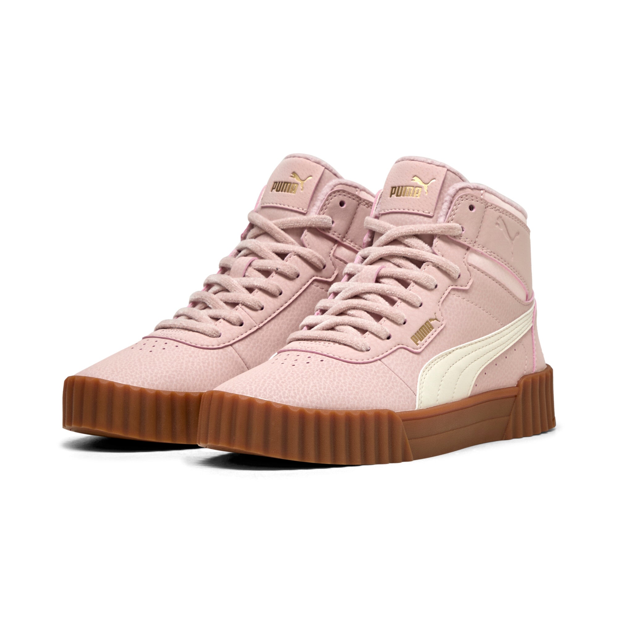 PUMA Sneaker "CARINA 30 MID WTR" für sportliche Looks im Alltag, atmungsaktives Textil-Innenmaterial