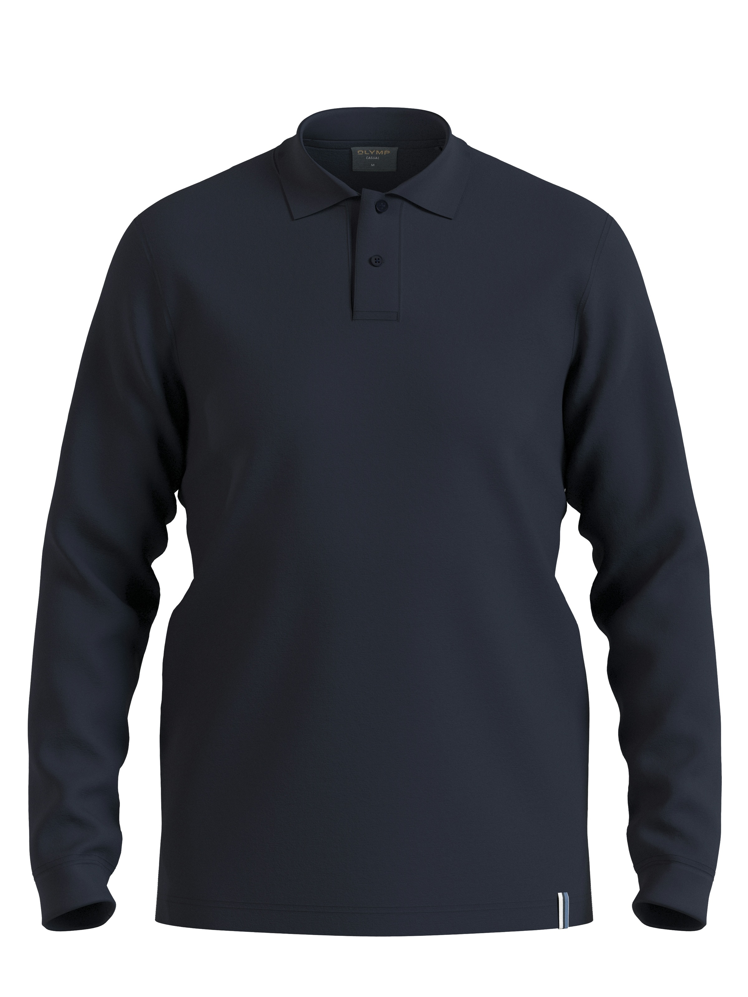 OLYMP Langarm-Poloshirt regular fit, basic, formbeständig günstig online kaufen