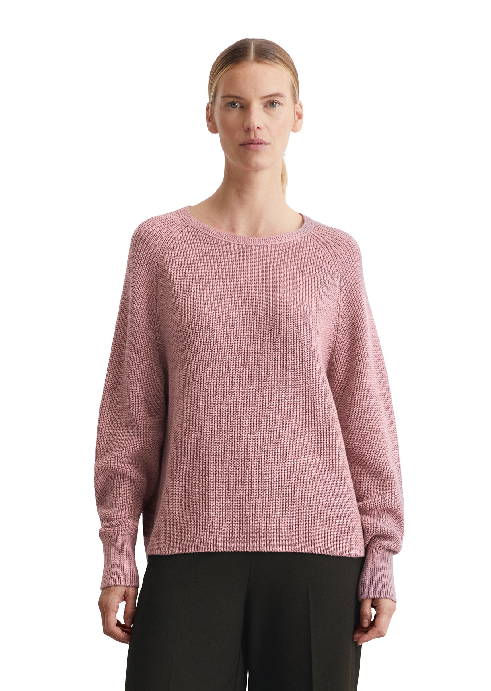 Marc OPolo Strickpullover "aus Heavy-Weight-Organic-Cotton" günstig online kaufen