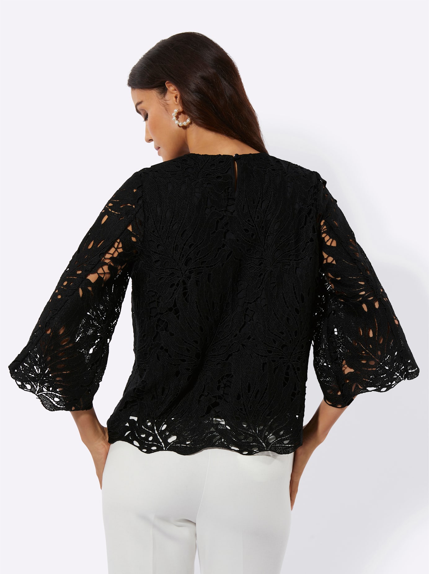 Thumbnail - creation L Spitzenbluse