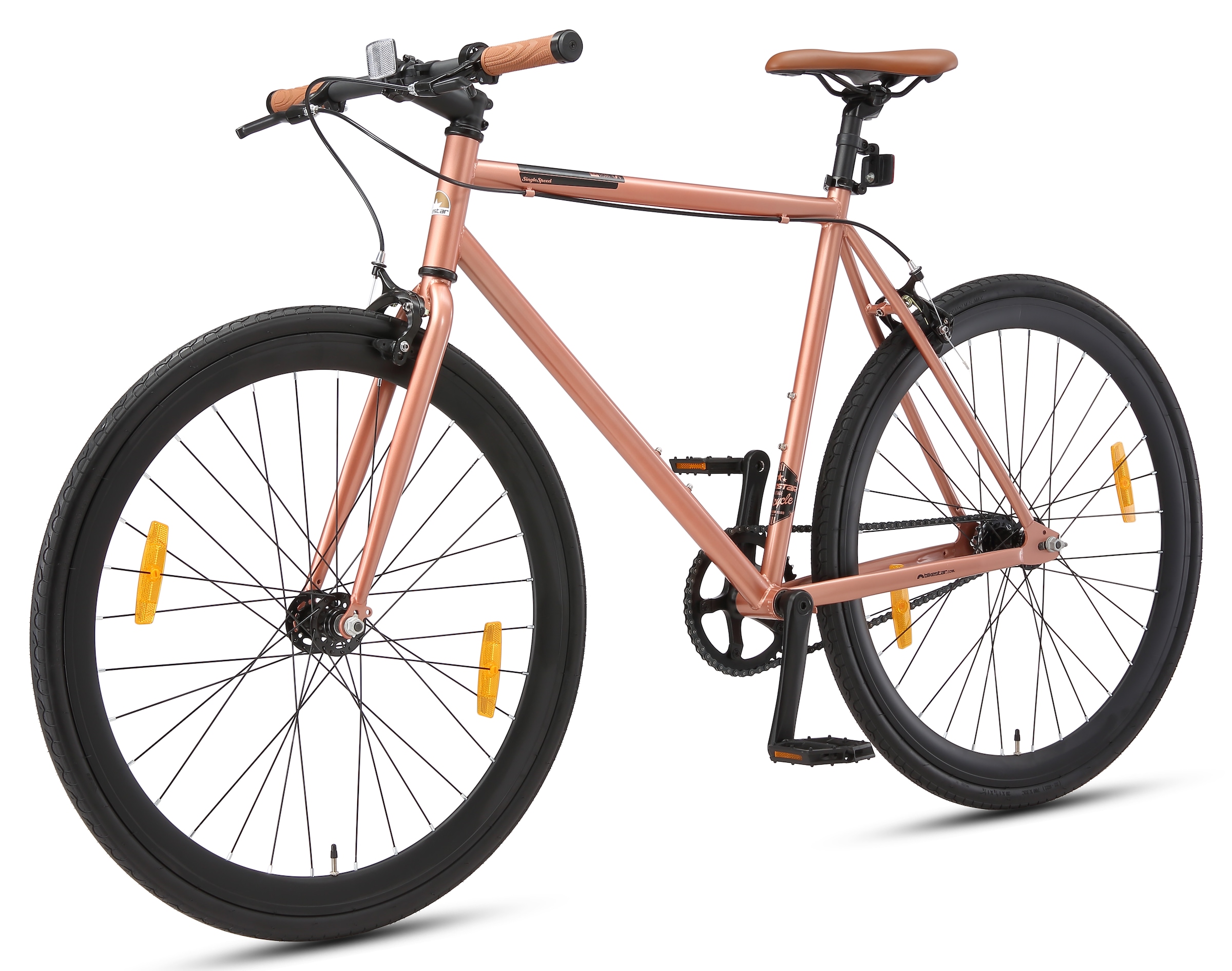 Bikestar Singlespeed 1 Gang Shimano für Damen und Herren