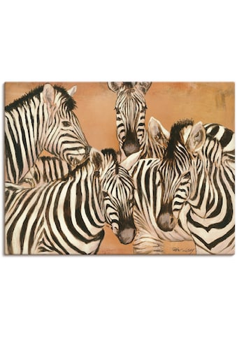 Artland Paveikslas »Zebras« Wildtiere (1 St.) ...