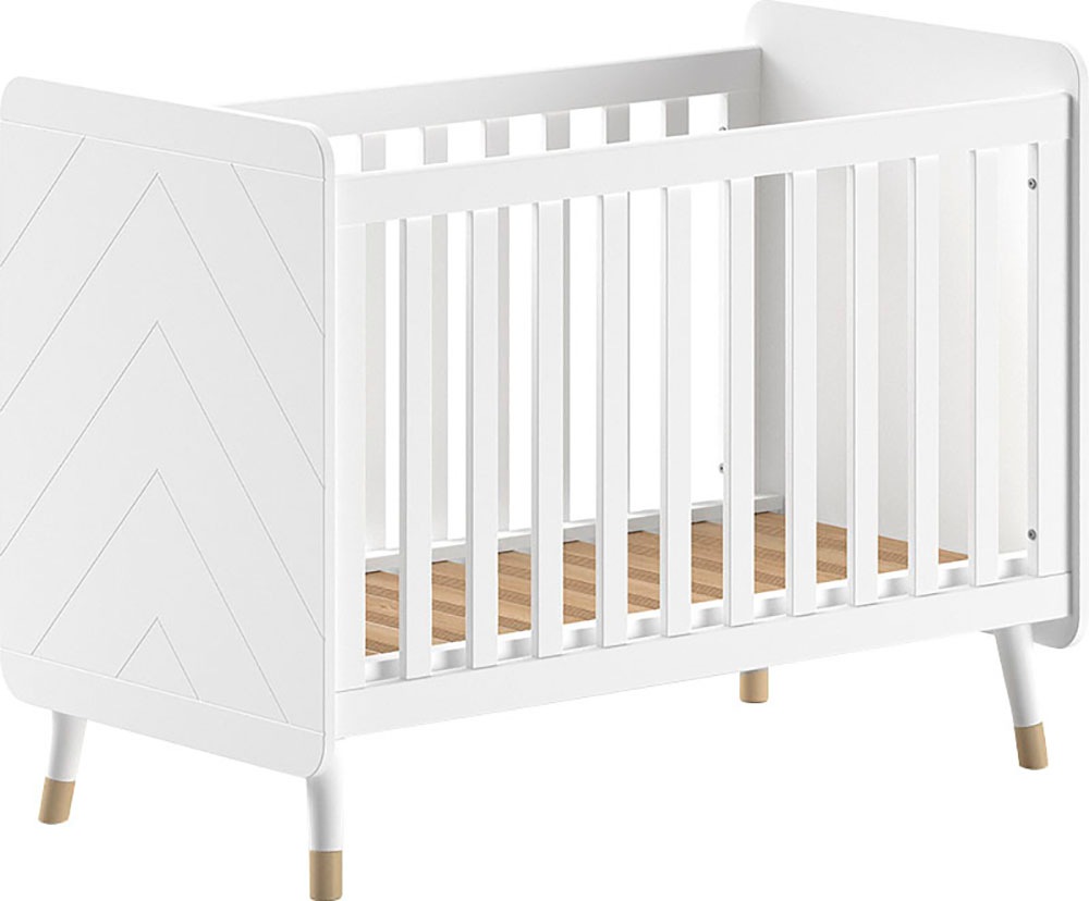 Thumbnail - Vipack Babymöbel-Set Made in Europe, 3- tlg. bietet alles für Ihr Kinderzimmer, Ausf. satin weiß lackiert