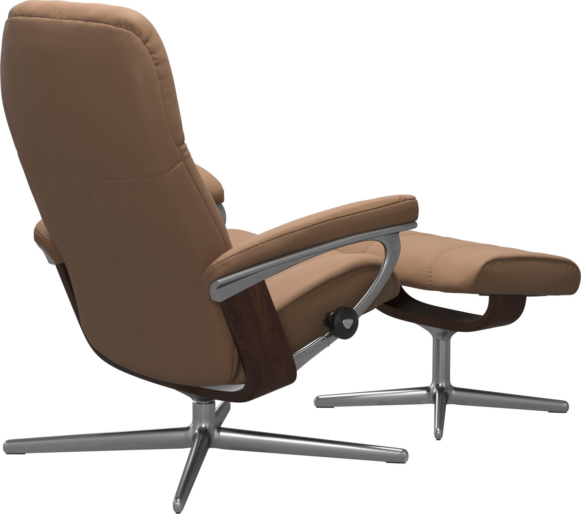 Stressless® Relaxsessel »Consul«, mit Cross Base, Größe S, M & L, Holzakzent Braun