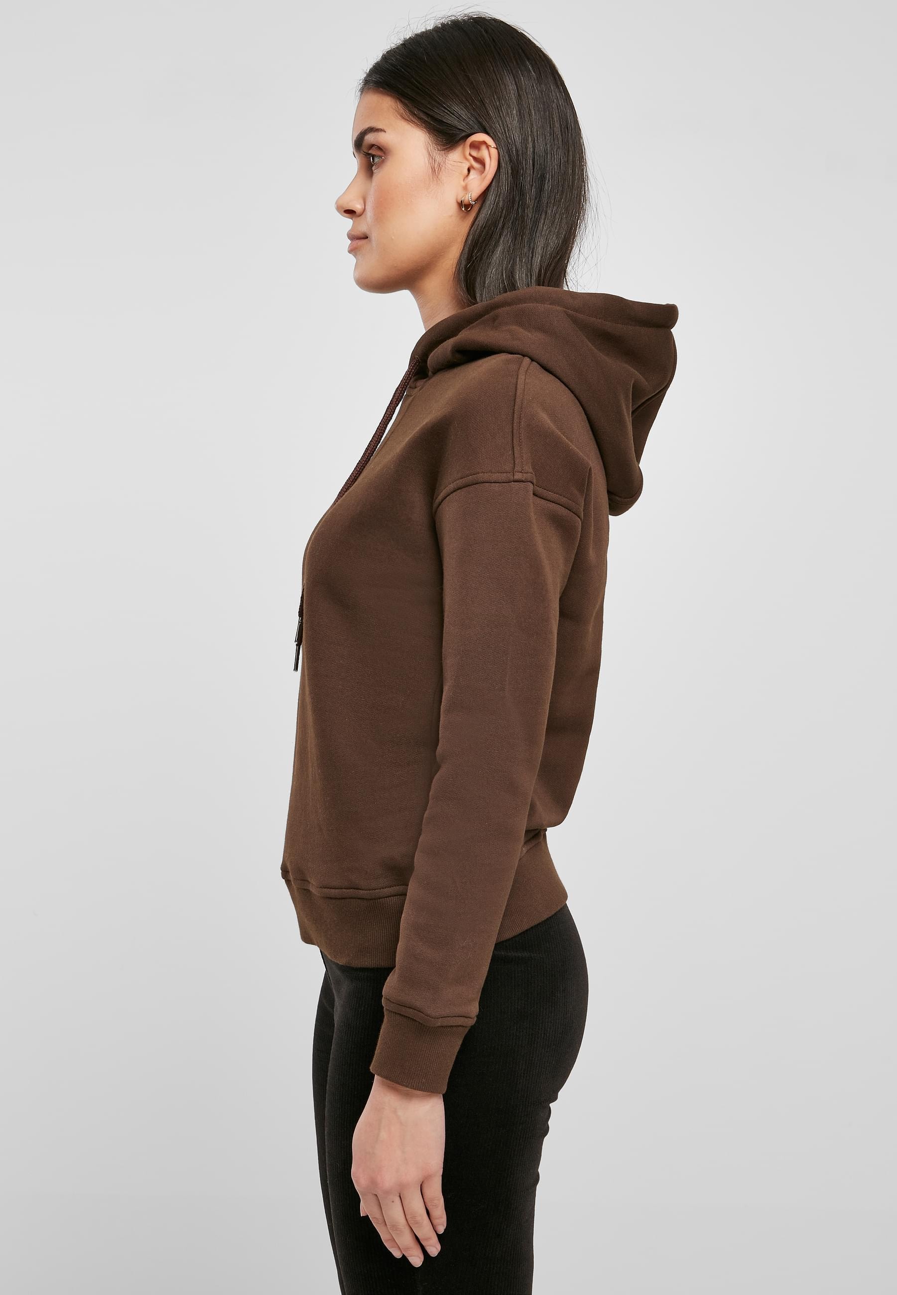 URBAN CLASSICS Kapuzenpullover »Urban Classics Damen Ladies Organic Hoody«, (1 tlg.)