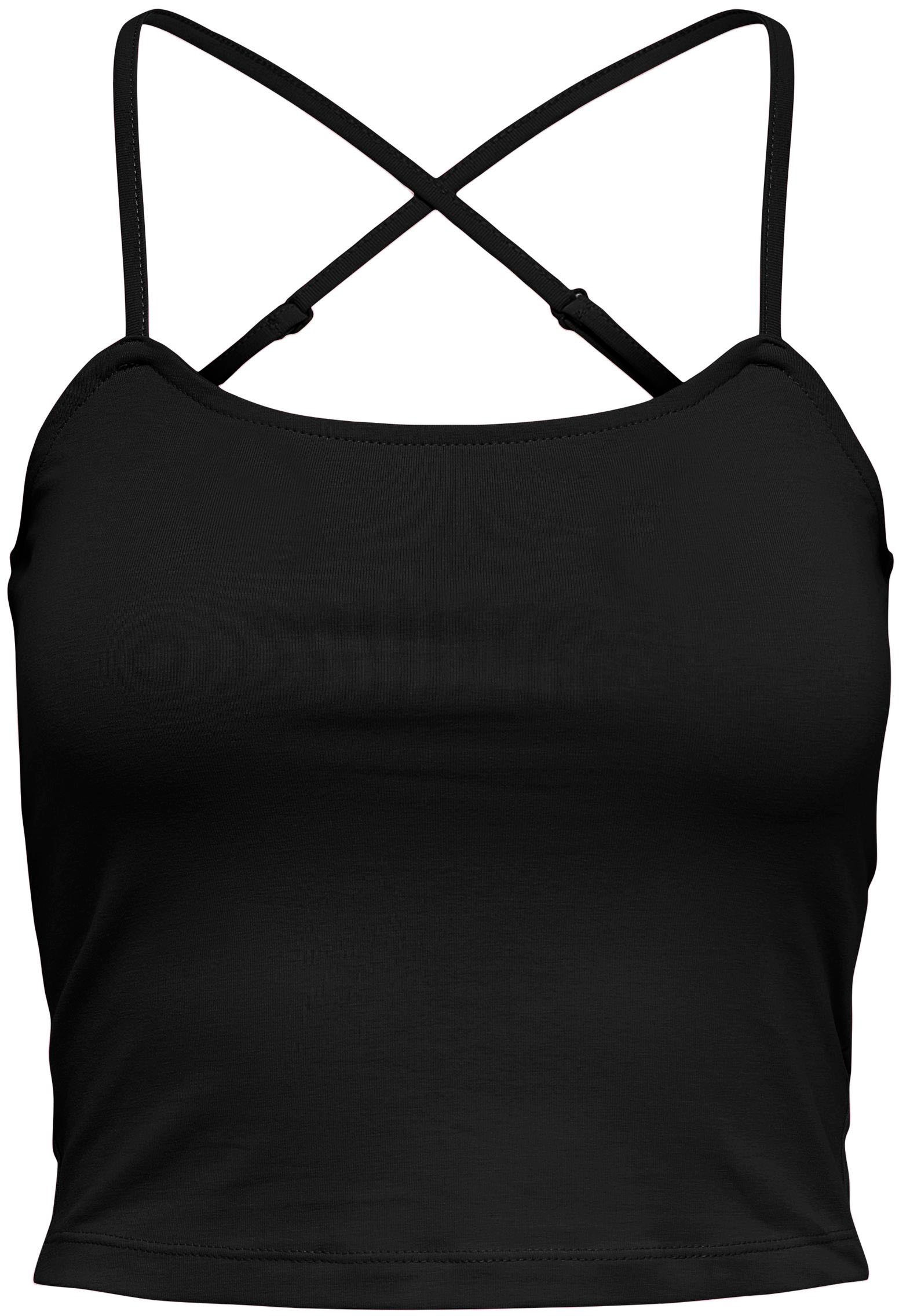 ONLY Spaghettitop »ONLCAROLA S/L CROSS TOP CS JRS 2PACK«, (2er-Pack) kaufen