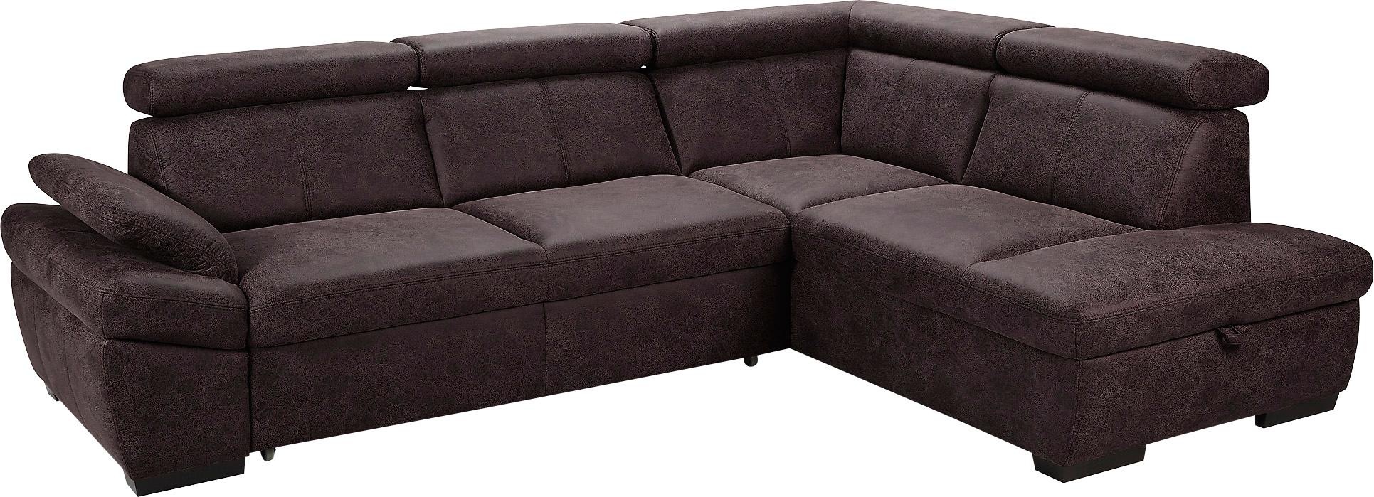 exxpo - sofa fashion Ecksofa "Salerno, klassisch modernes Funktionssofa, ho günstig online kaufen