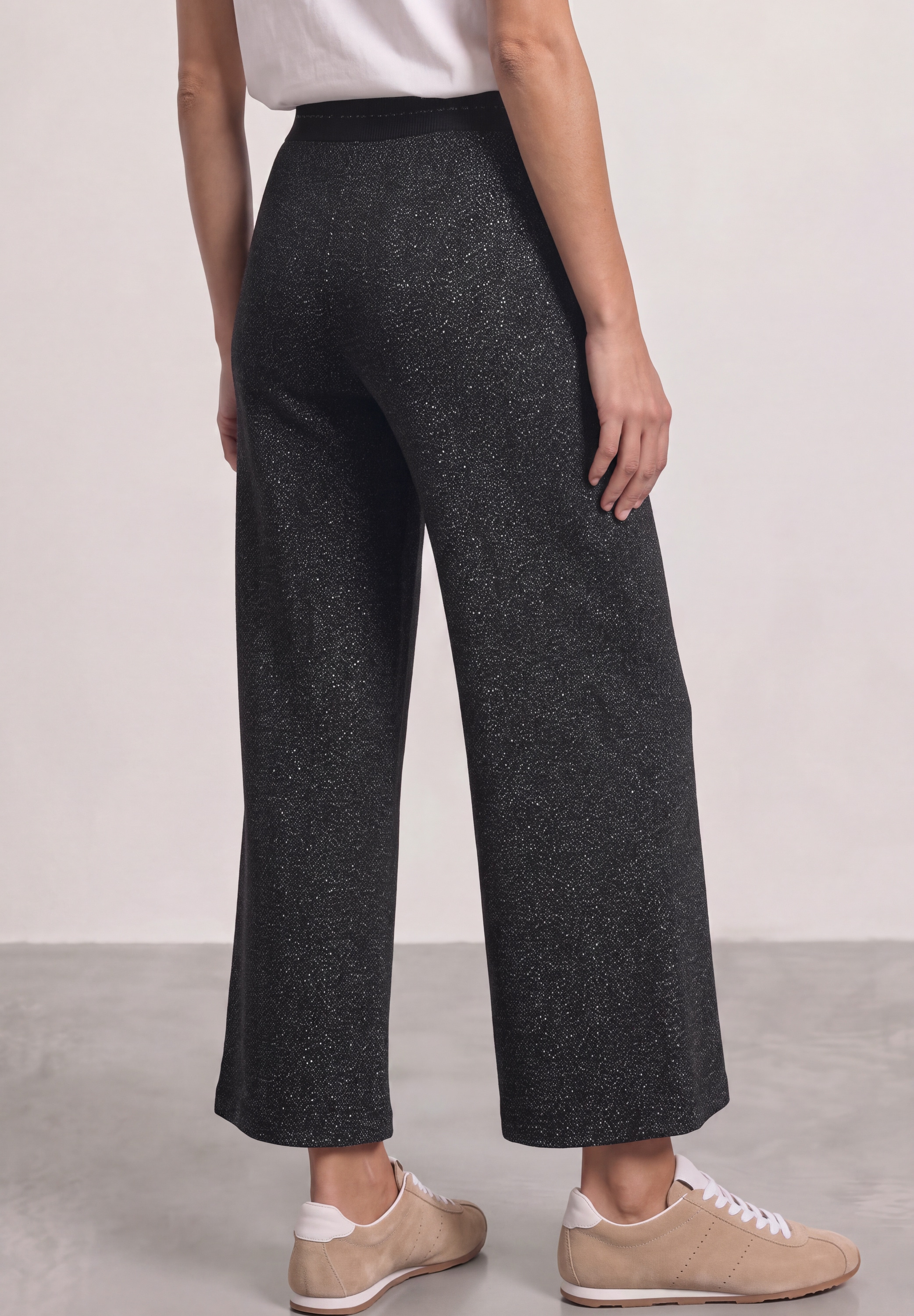 STREET ONE Stoffhose  mit Elastikbund