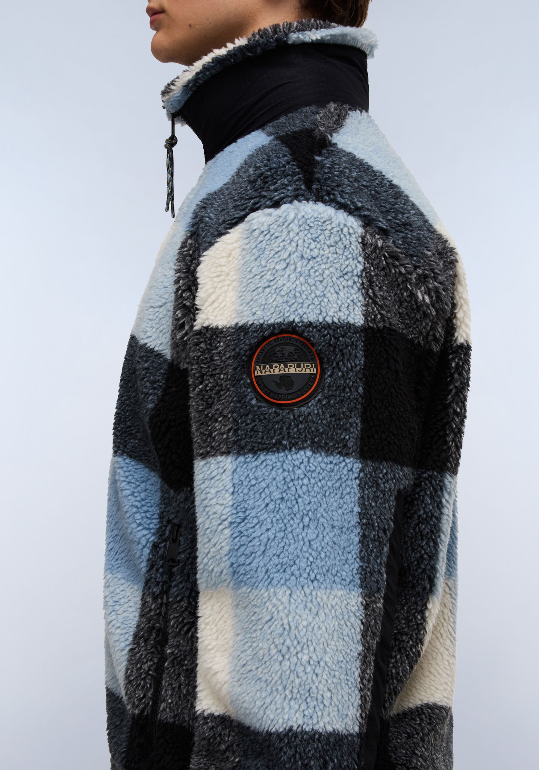 Napapijri Sweatshirt »T-MONTEPIANA«, Regular fit mit Rundhalsausschnitt Stehkragen
