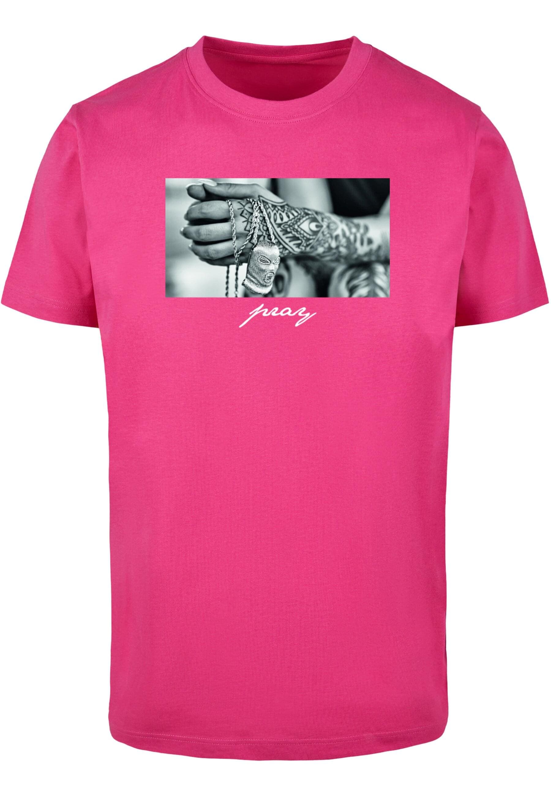 MisterTee T-Shirt "MisterTee Herren Pray 2.0 Tee" 1 Stk. tlg. günstig online kaufen