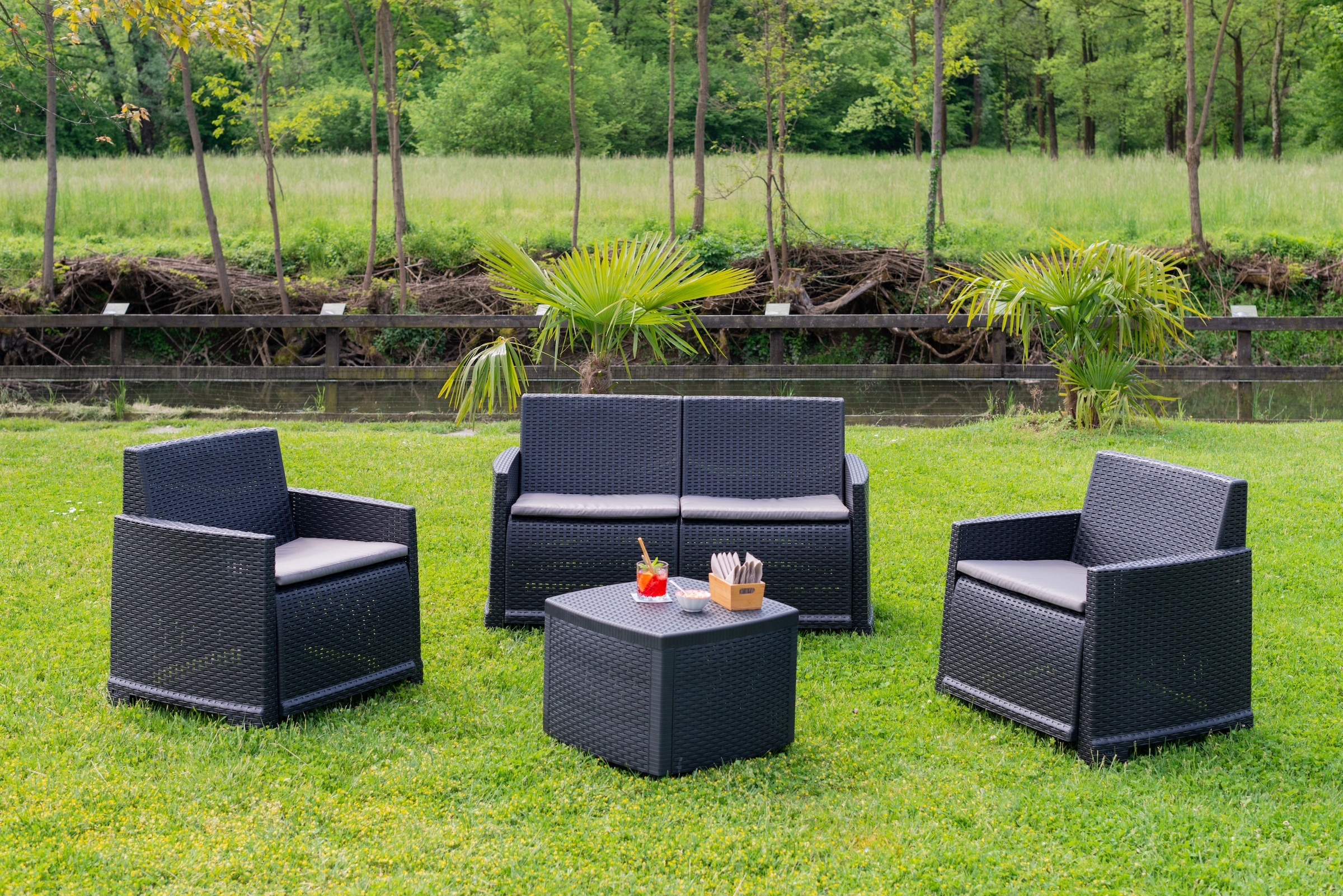Best Loungeset »Lamon«, (1 tlg.), Lounge-Set 4-tlg.