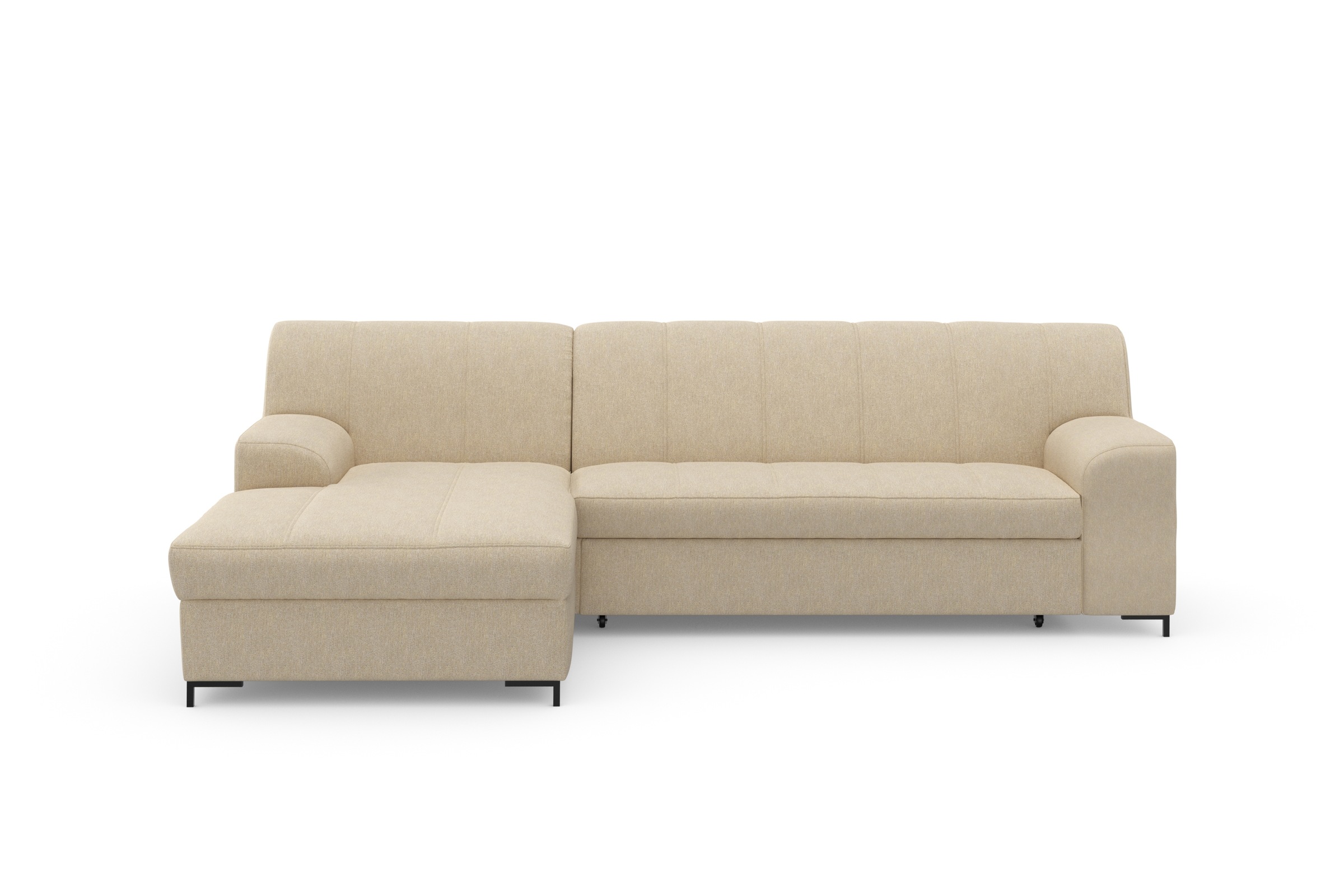 INOSIGN Ecksofa »Balme L-Form«, Inkl. Zierkissen, wahlweise mit Bettfunktion