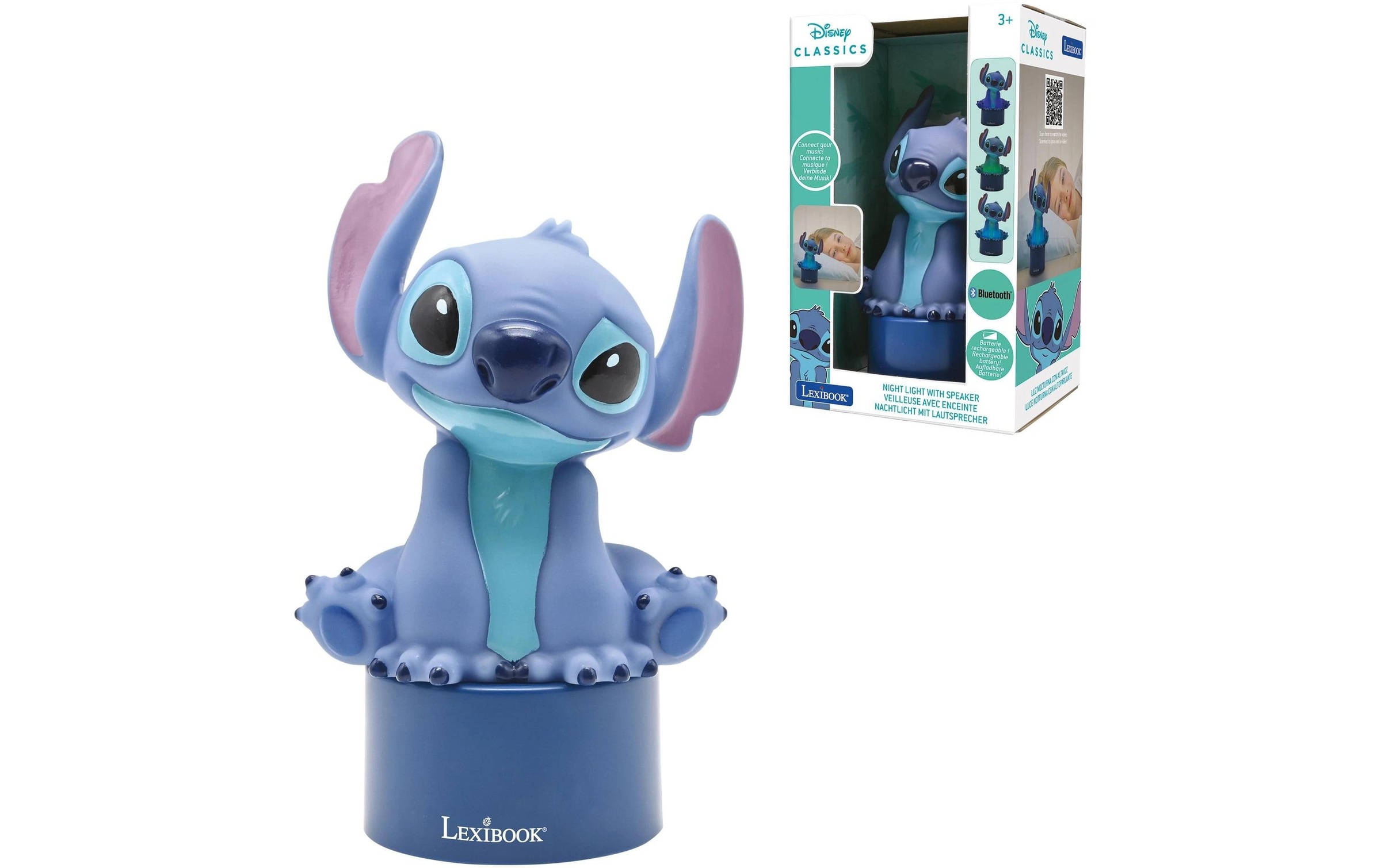 Lexibook® Nachtlicht »Stitch Bluetooth«