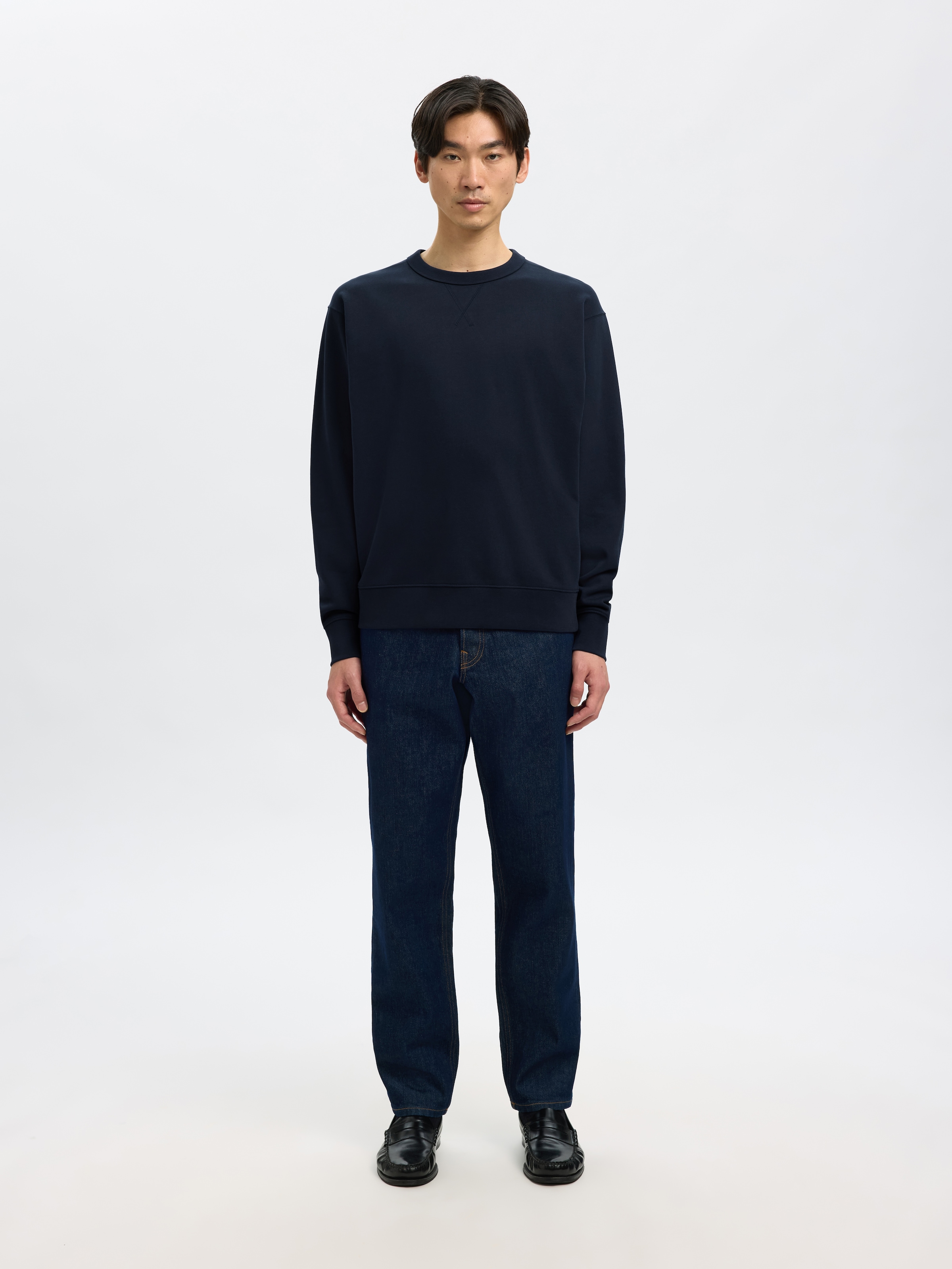 SELECTED Sweatshirt »SLHRELAXLUKE LS SWEAT CREW NECK NOOS«
