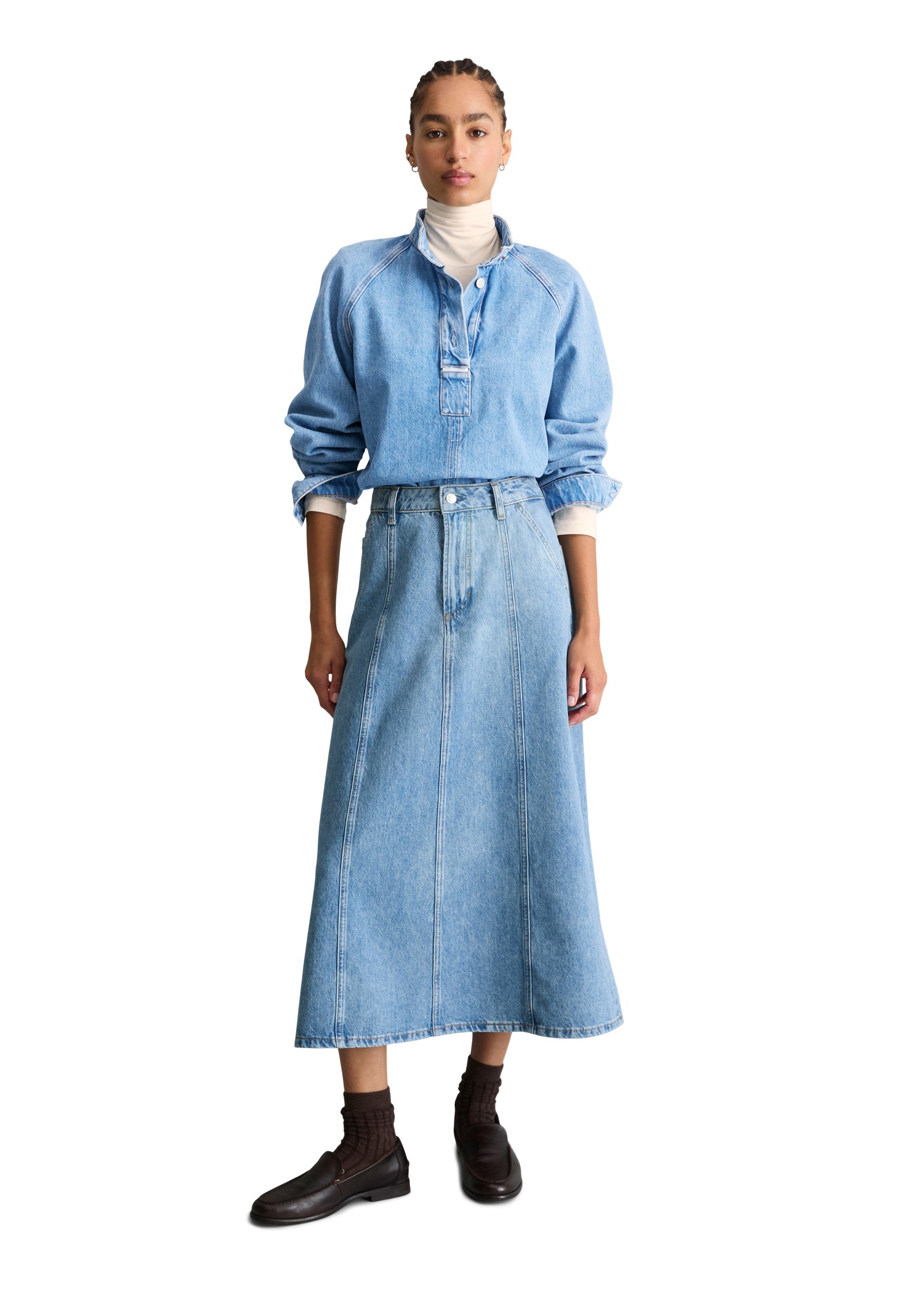 Marc O'Polo DENIM Jeansrock »aus Bio-Baumwoll-Denim«