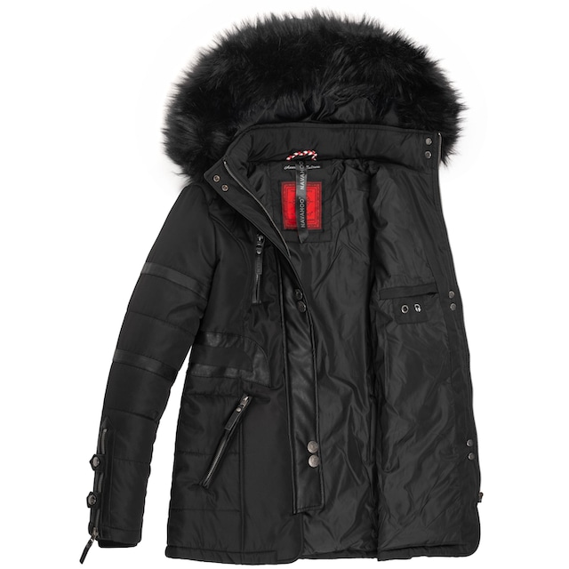 Navahoo Wintermantel »Moony«, stylischer Damen Winter Jacke mit Kapuze  bestellen | BAUR