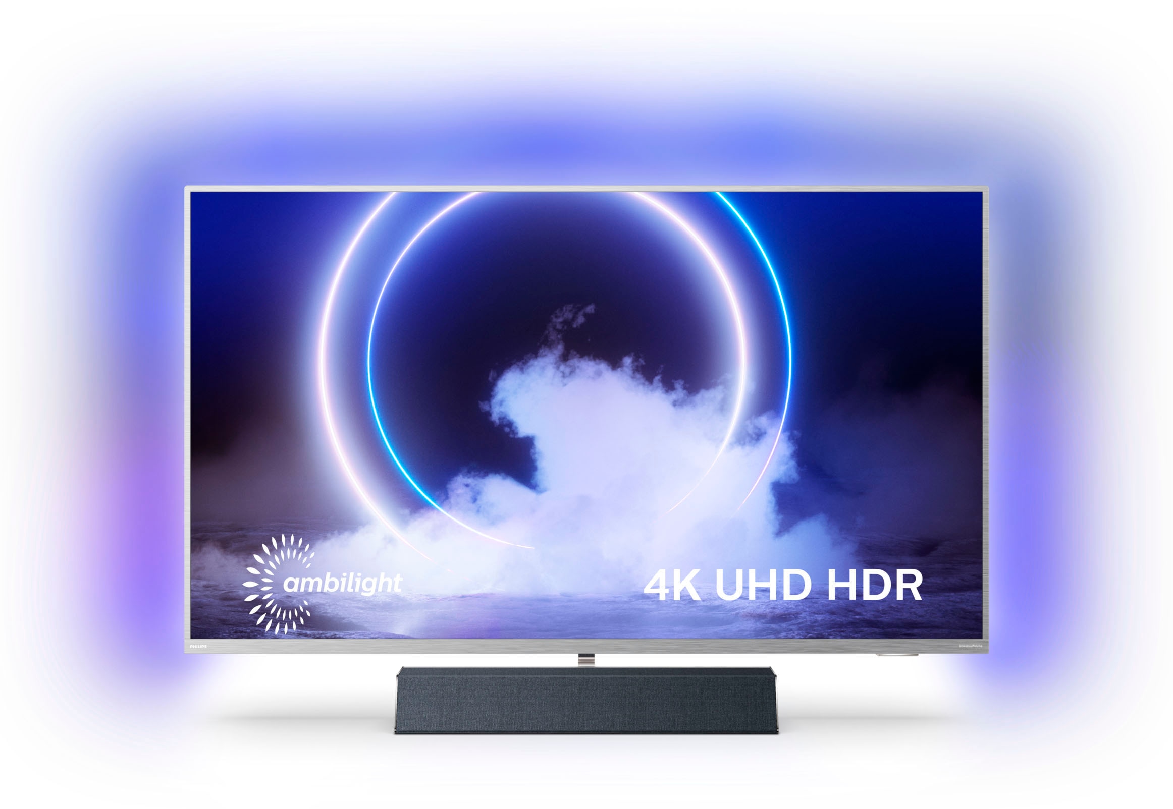 Philips LED-Fernseher »43PUS9235/12«, 108 cm/43 Zoll, 4K Ultra HD, Smart-TV,  3-seitiges Ambilight | BAUR