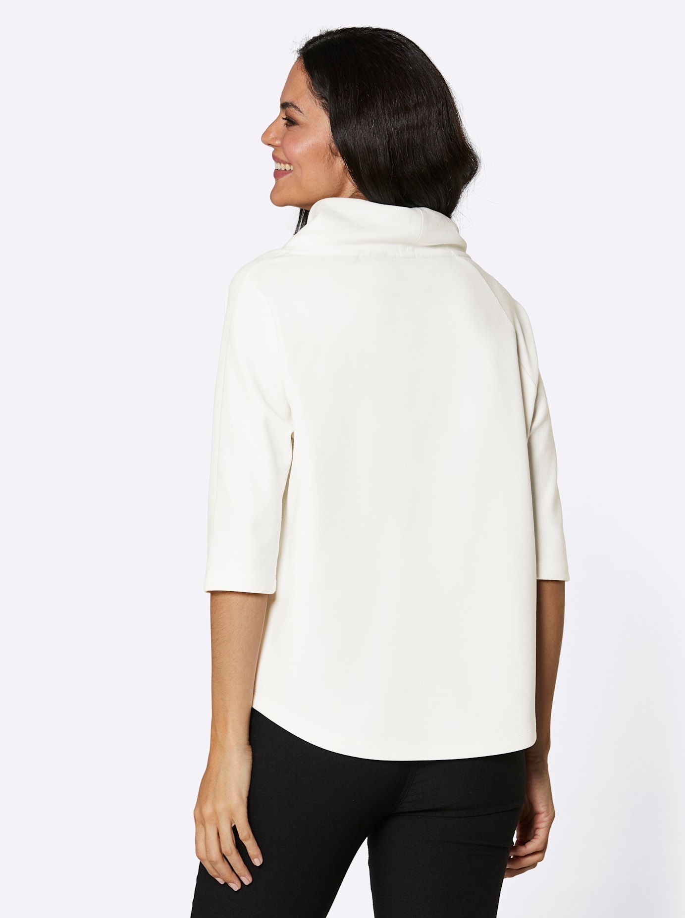 CREATION L PREMIUM 3/4-Arm-Shirt "Modal-Shirt" 1 Stk. tlg. günstig online kaufen