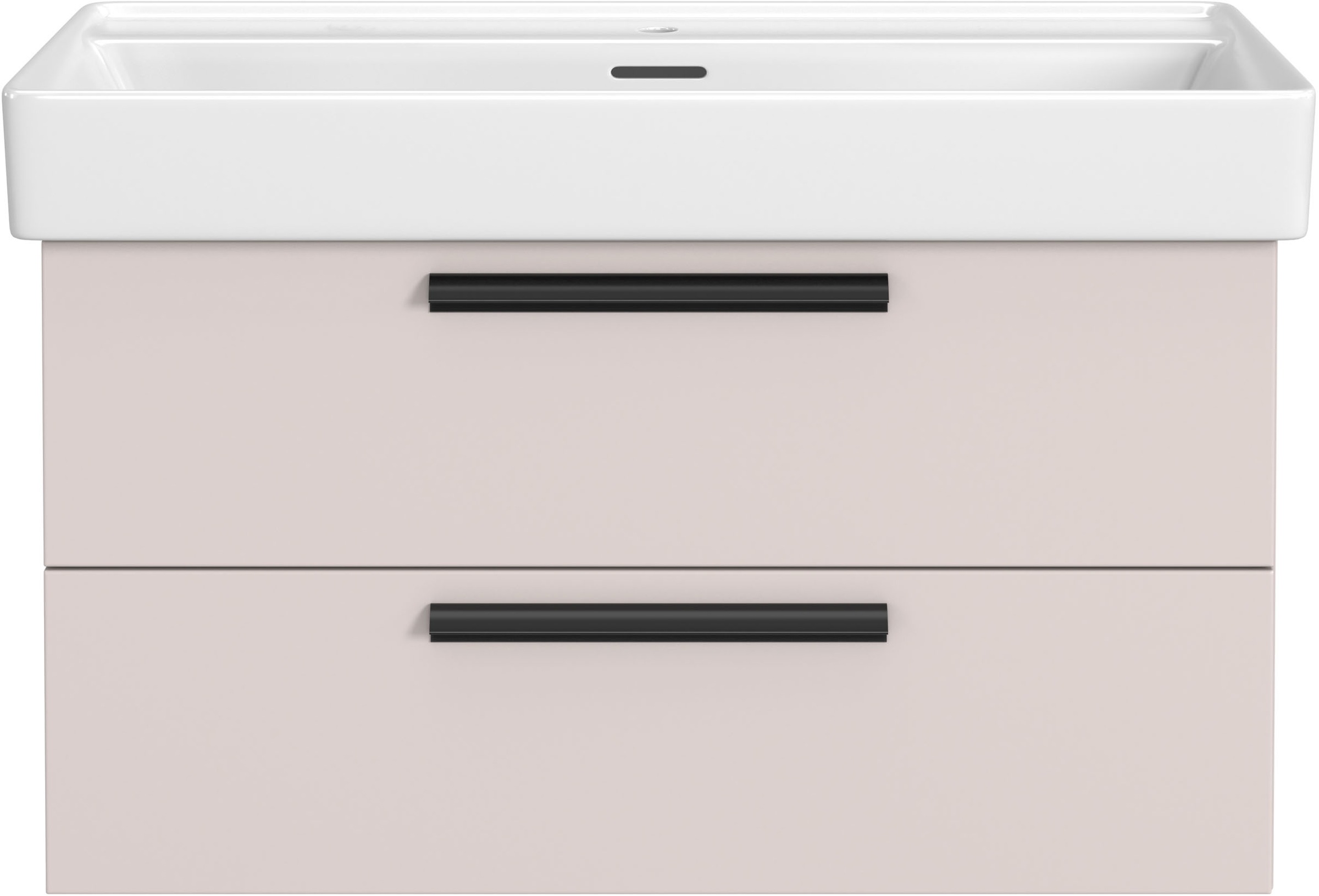 welltime Badmöbel-Set »SALVADA, 2tlg-Set, gedämpfte Scharniere, Softclose, Keramikbecken« Maße (B/T/H): 100/47,5/200 cm, 