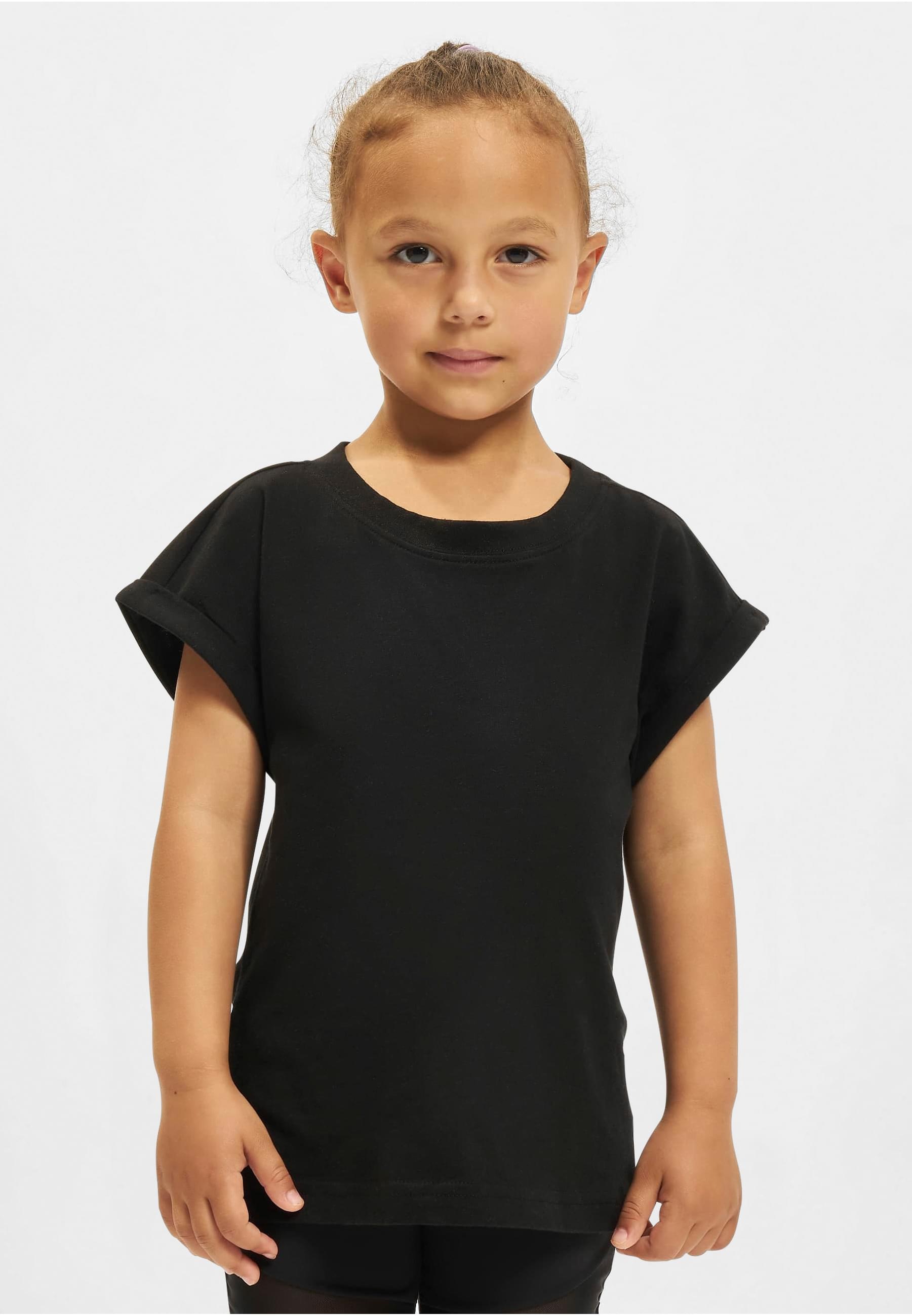 URBAN CLASSICS T-Shirt »Urban Classics Damen Girls Organic Extended Shoulder Tee«, (1 tlg.)