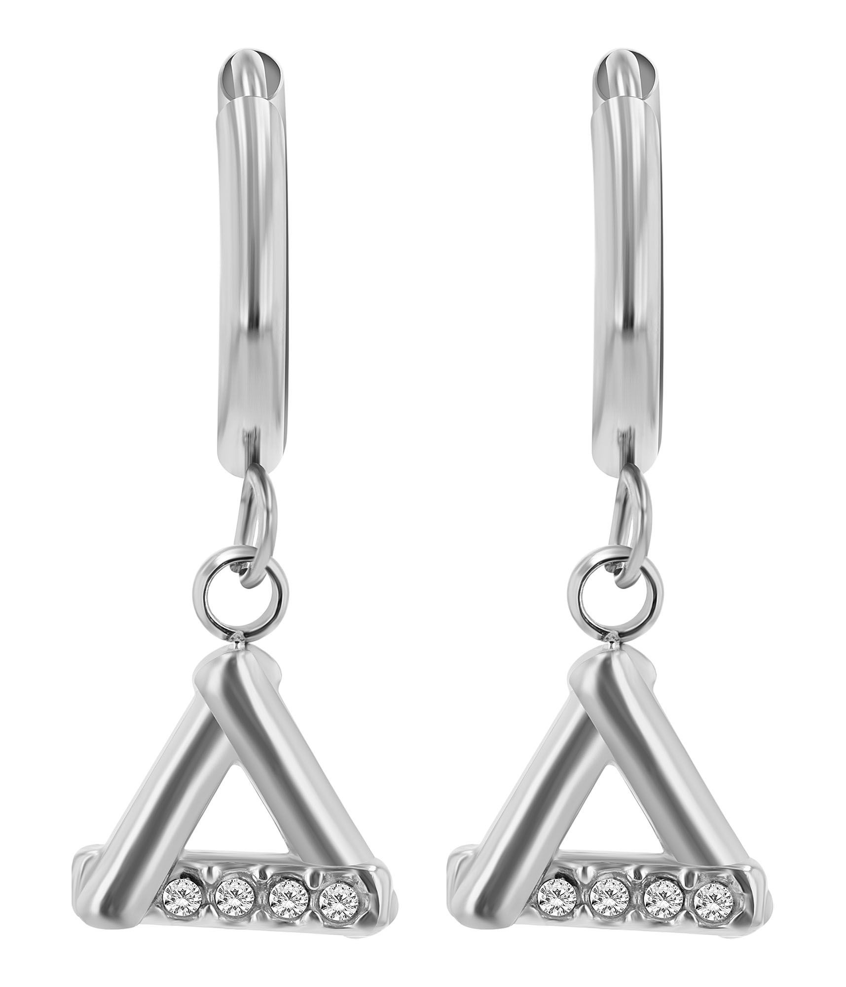 Adelia´s Kettenanhänger »Damen Anhänger aus Edelstahl mit Strass Steinchen« ()  Perfekt als Geschenk zum Valentinstag