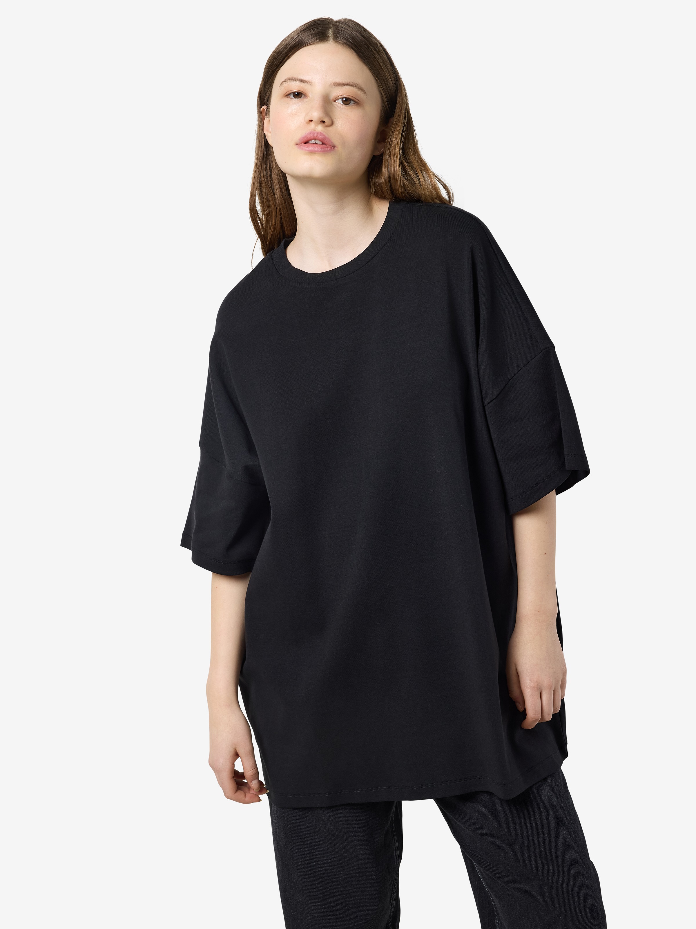 Noisy may Oversize-Shirt "NMMOCCA 2/4 BOXY TEE DRESS JRS FWD NOOS" günstig online kaufen