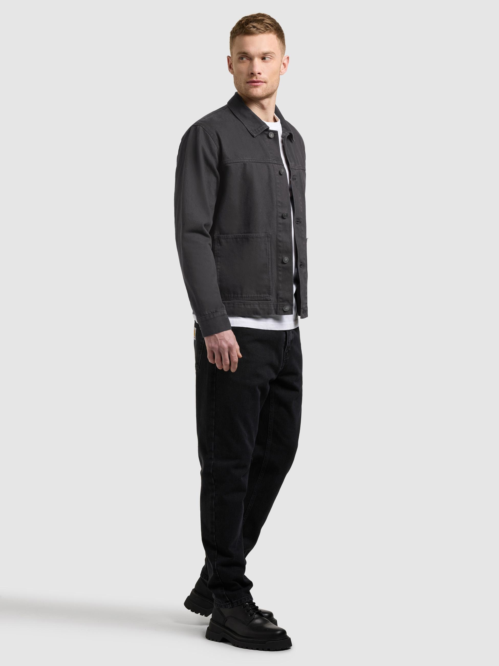 khujo Jeansjacke »Barto« ohne Kapuze Modische Jacke in Jeans-Optik