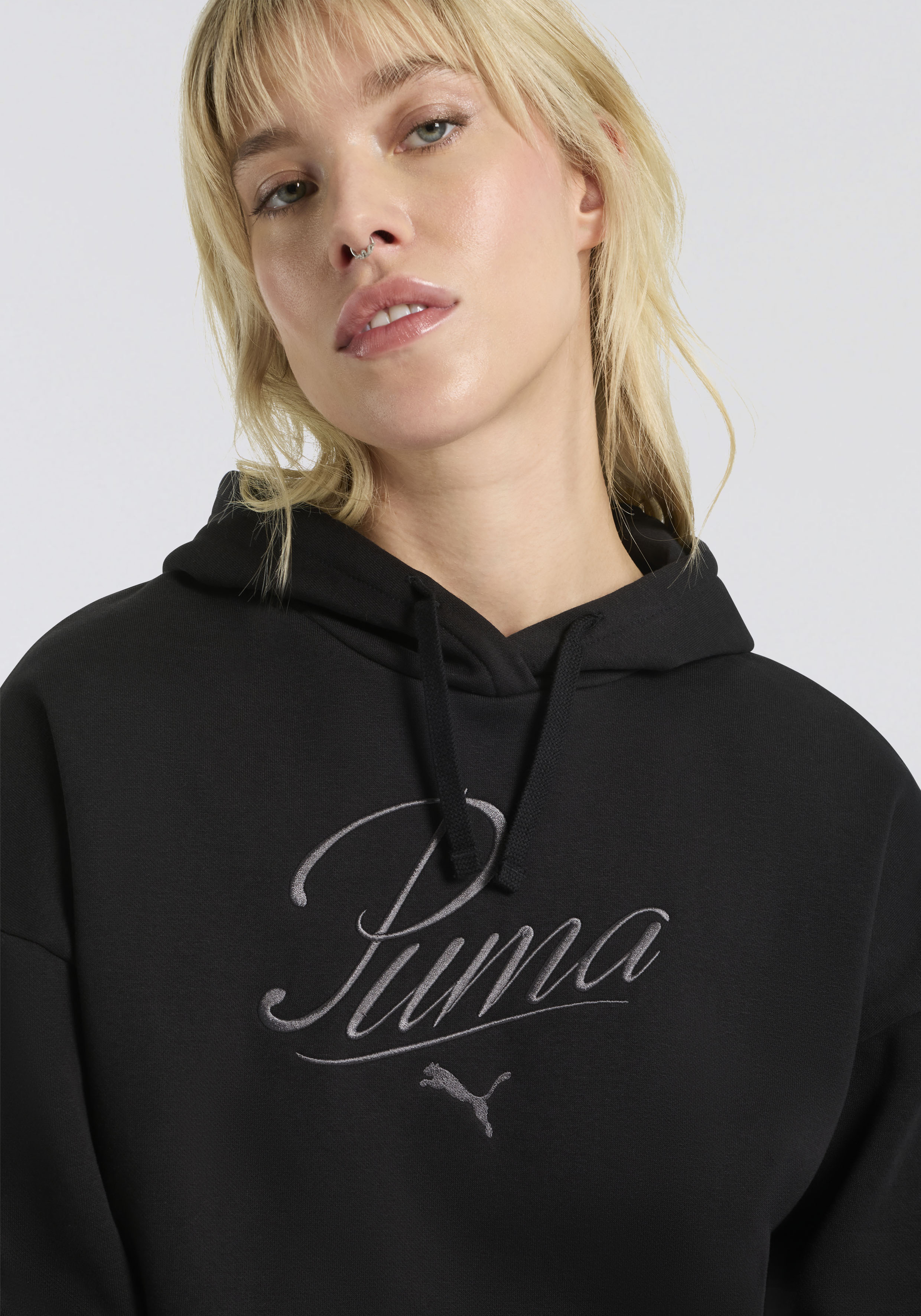 Thumbnail - PUMA Kapuzensweatshirt "ESS SCRIPT COMFORT HOODIE FL"