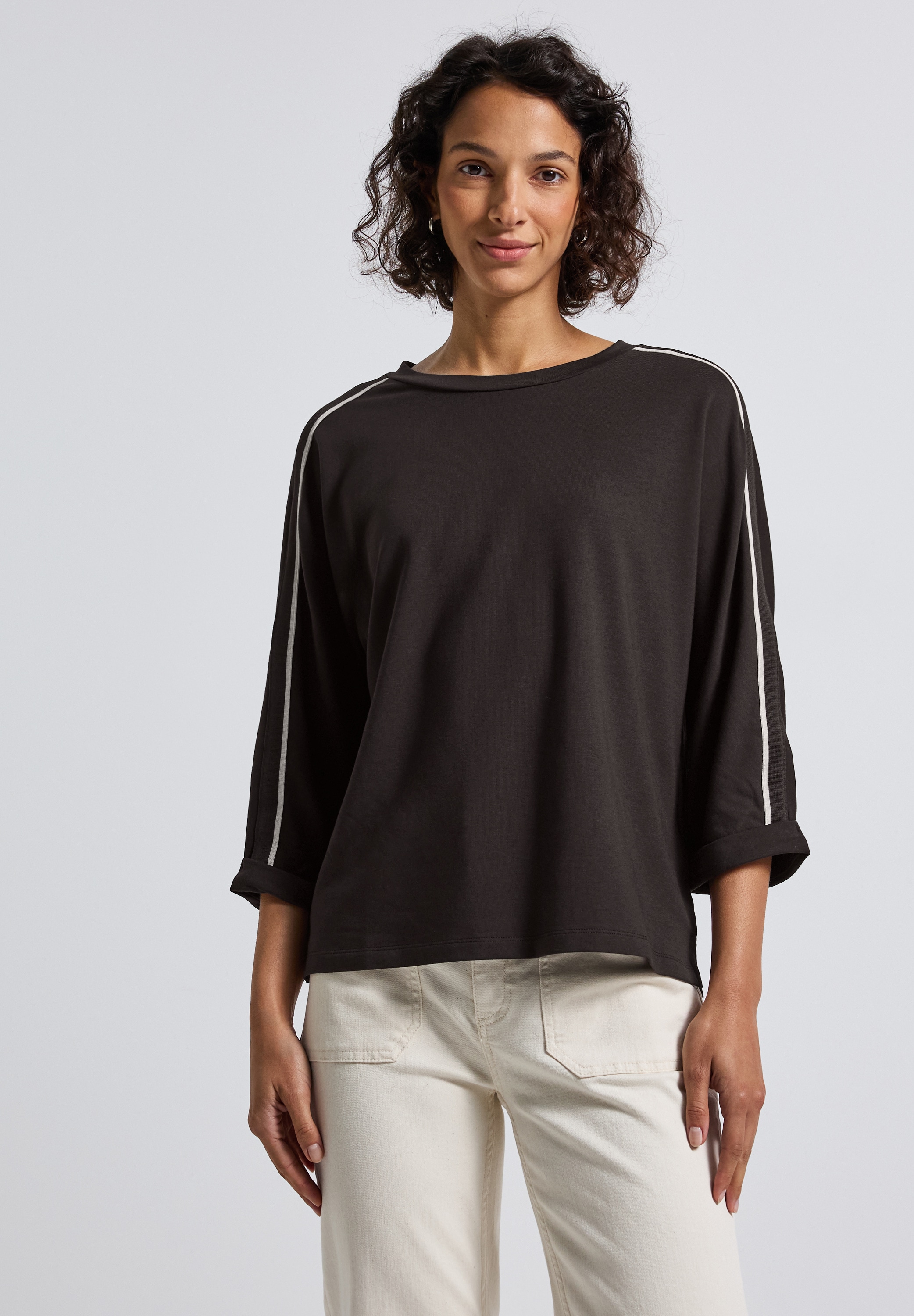 STREET ONE 3/4-Arm-Shirt, im soften Baumwoll-Mix günstig online kaufen