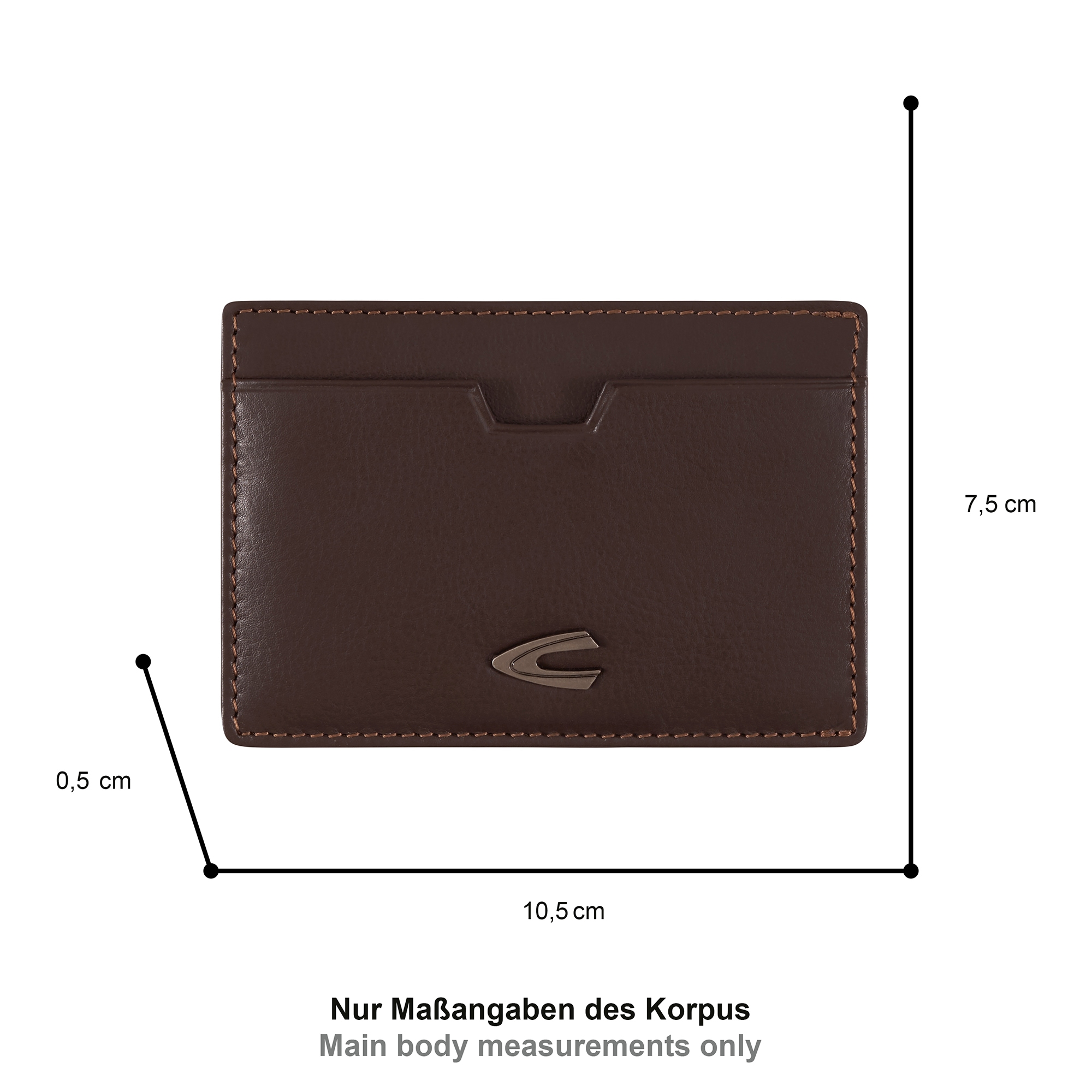 camel active »Vegas« aus hochwertigem Rindsleder mit Metalllogo