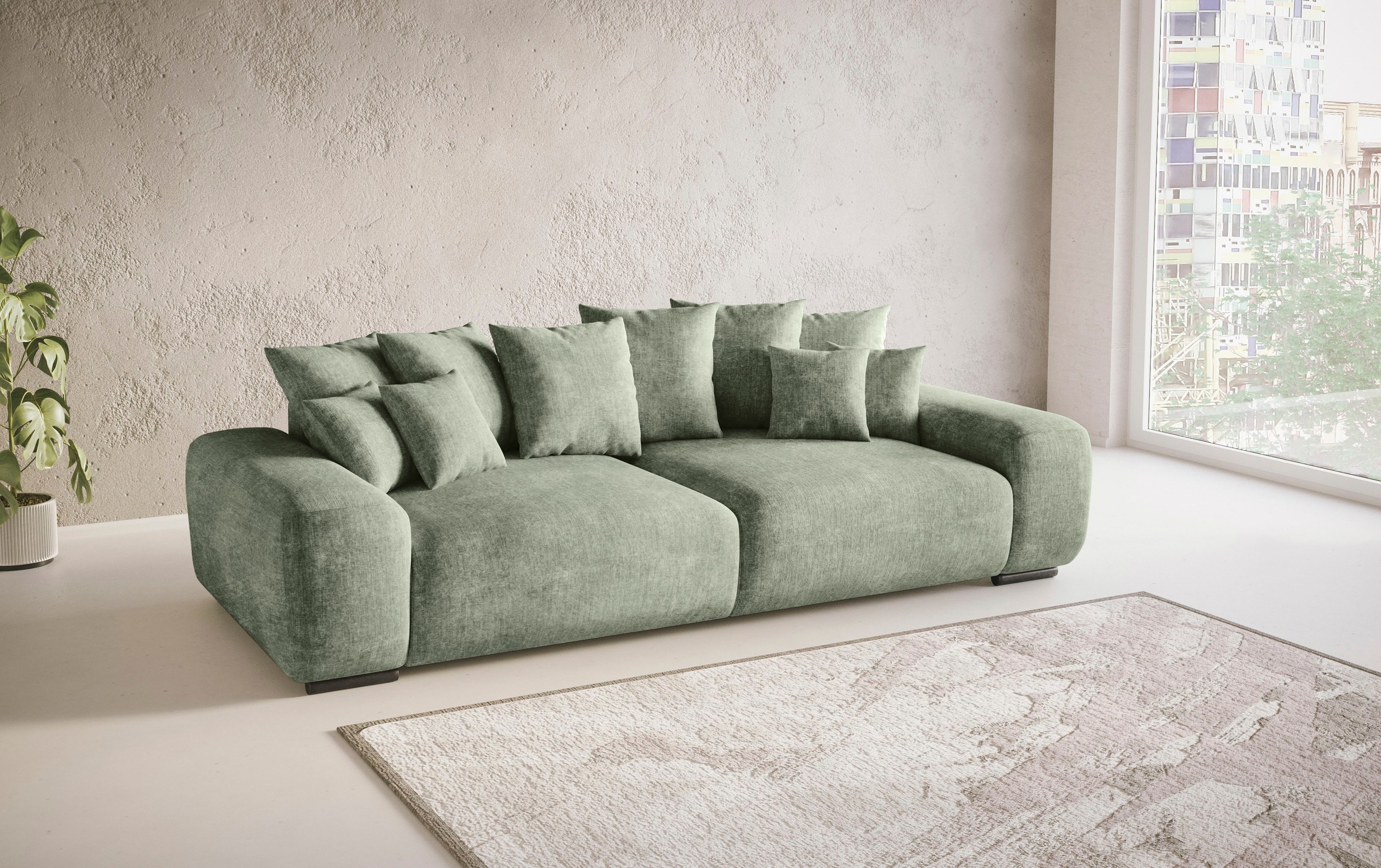 Mr. Couch Big-Sofa "Sundance, B/T 302/137 cm", Dauerschläfer günstig online kaufen