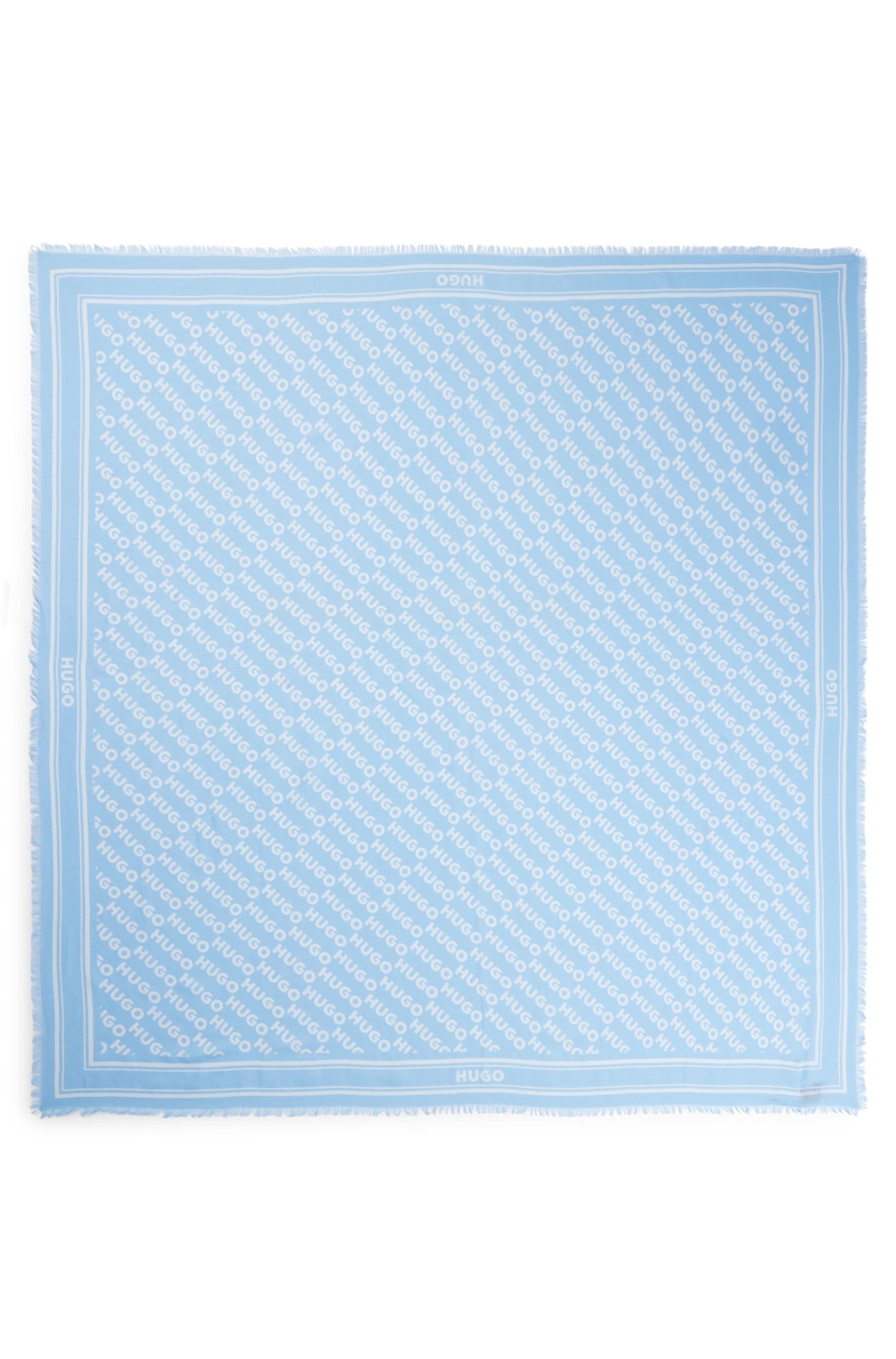 HUGO Schal "Alycia 120*120", mit HUGO-Logodrucken günstig online kaufen