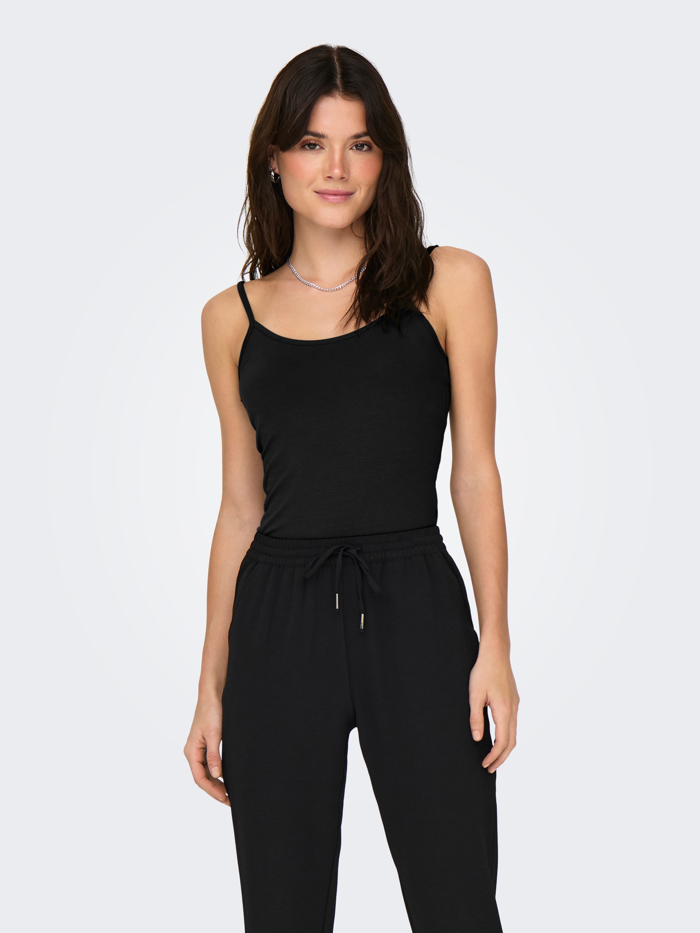 ONLY Spaghettitop "ONLLOVE – Spaghettitops im Doppelpack mit elastischem Tr günstig online kaufen