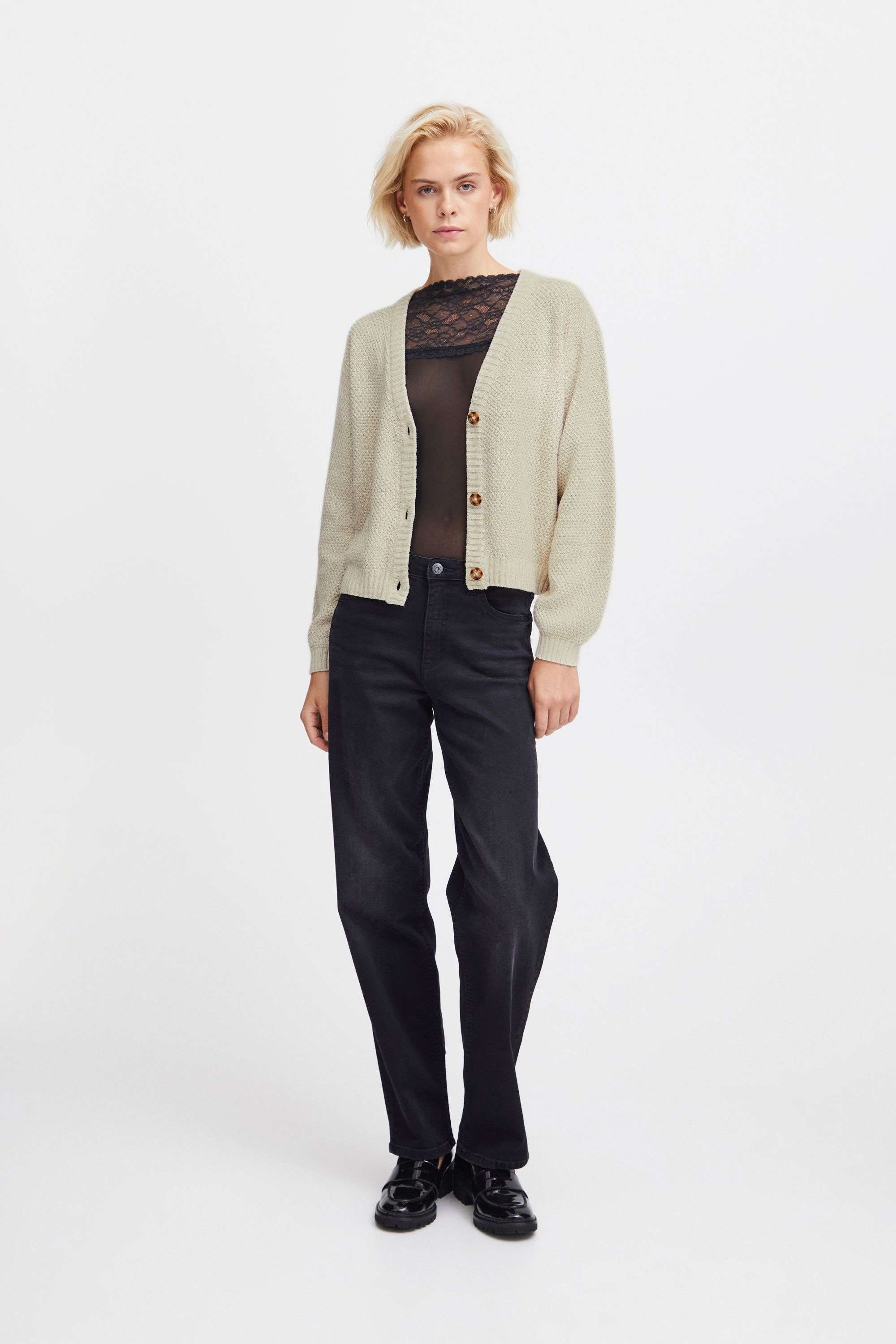 Ichi Strickjacke »Strickjacke IHNoelle«
