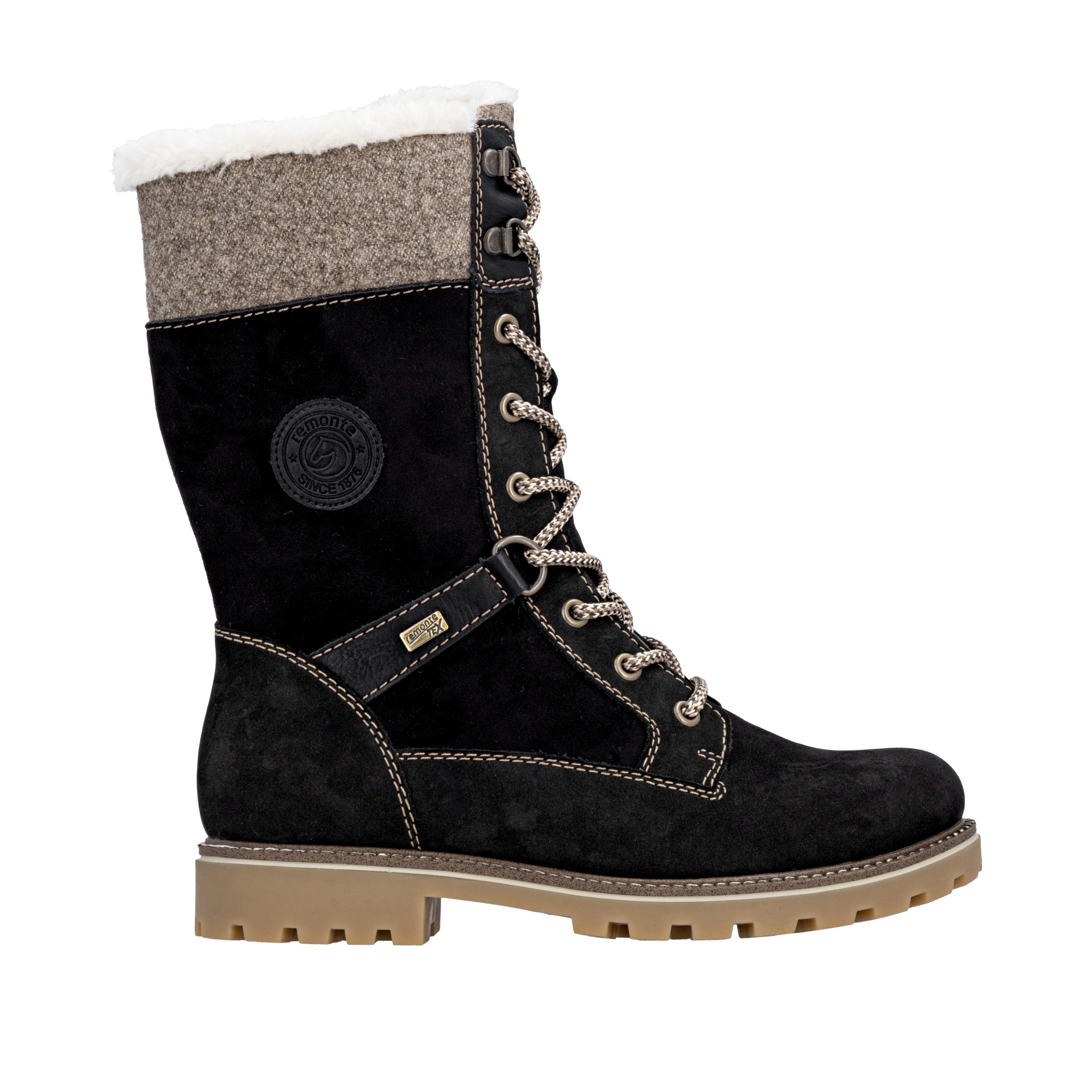 Remonte Winterstiefel, Schnürboots, Stiefelette mit wasserabweisender Tex-Ausstattung