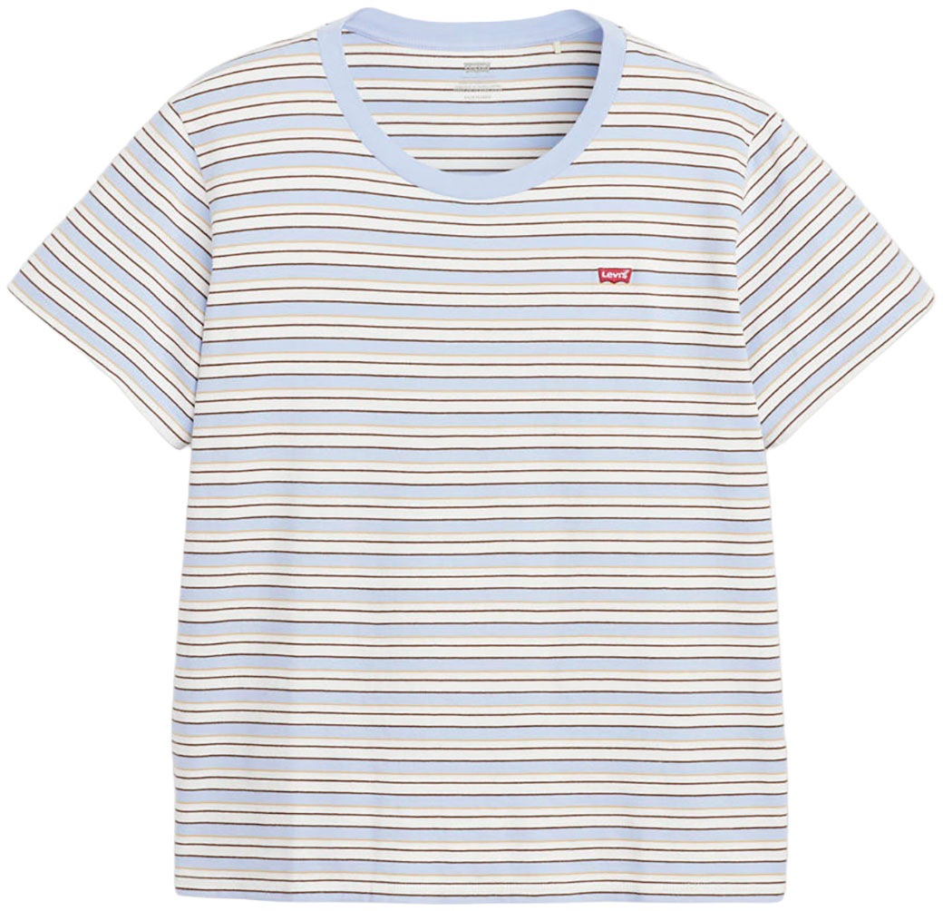 Levis Plus T-Shirt "PL THE PERFECT" im Streifendesign günstig online kaufen