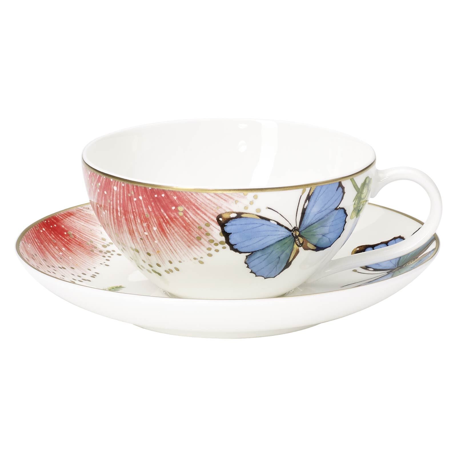 Villeroy & Boch Tasse "Teetasse mit Untertasse Amazonia Anmut 200 ml bunt"