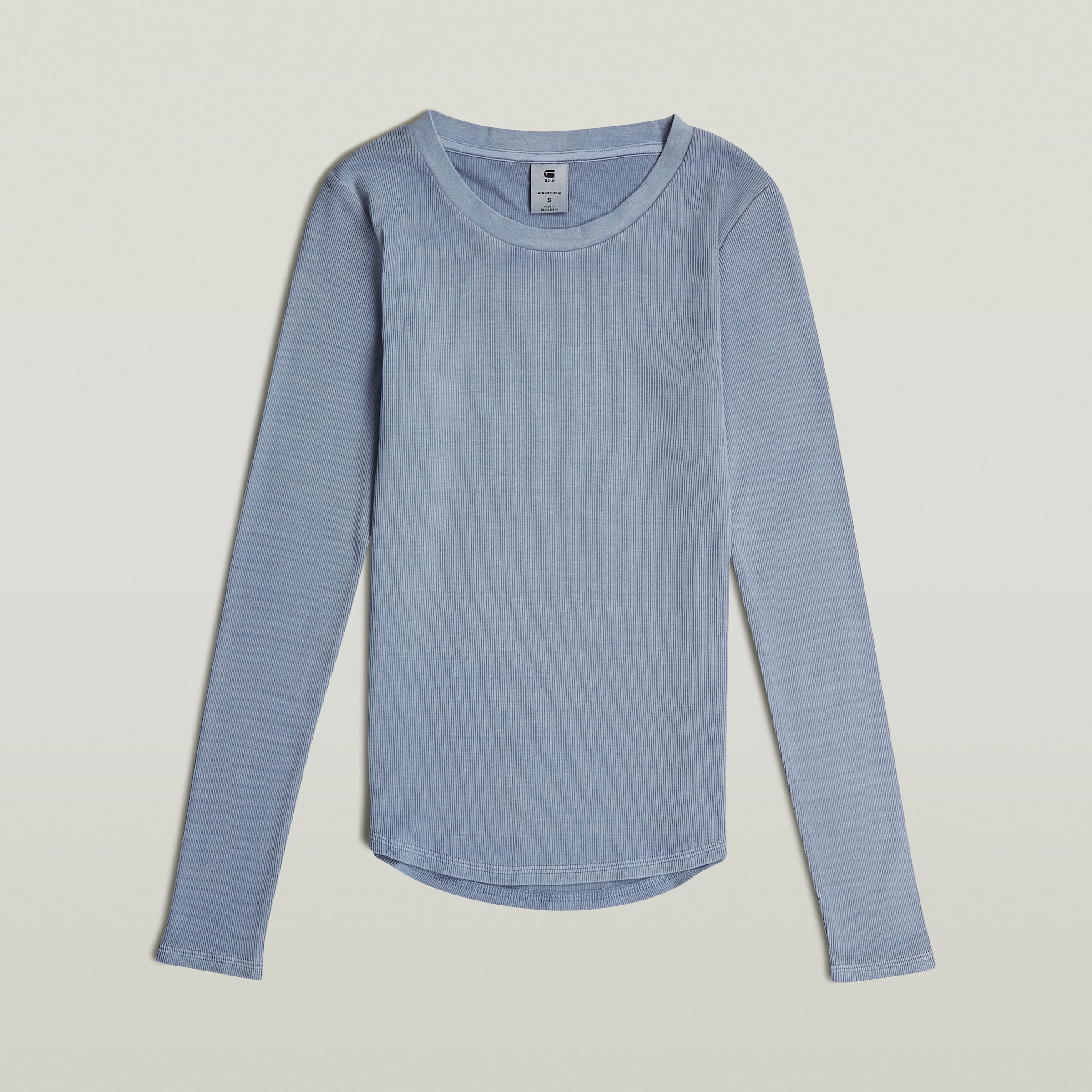 G-STAR Langarmshirt »Tops Overdyed slim«, im Overdyed-Look
