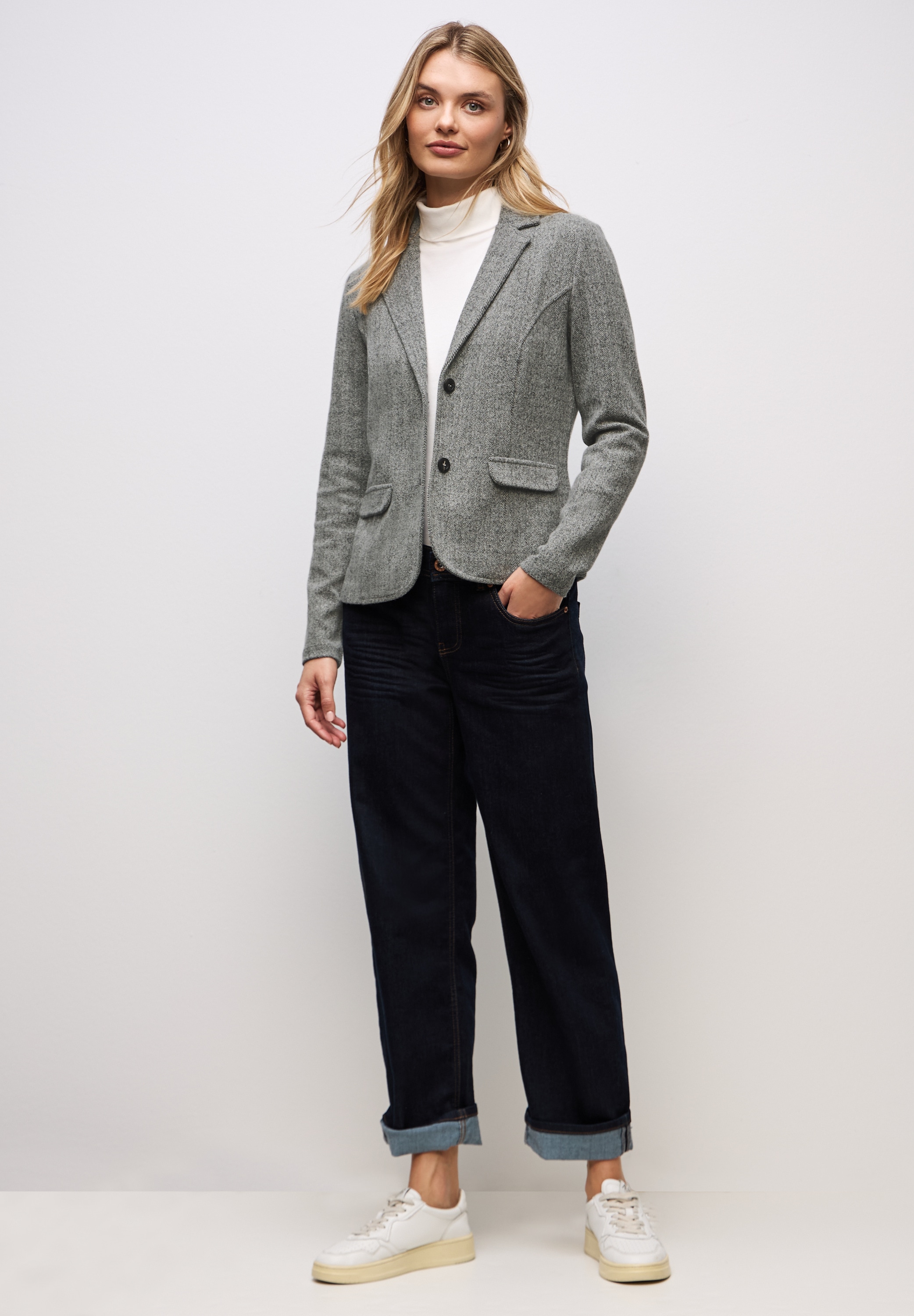 STREET ONE Kurzblazer , mit Reverskragen
